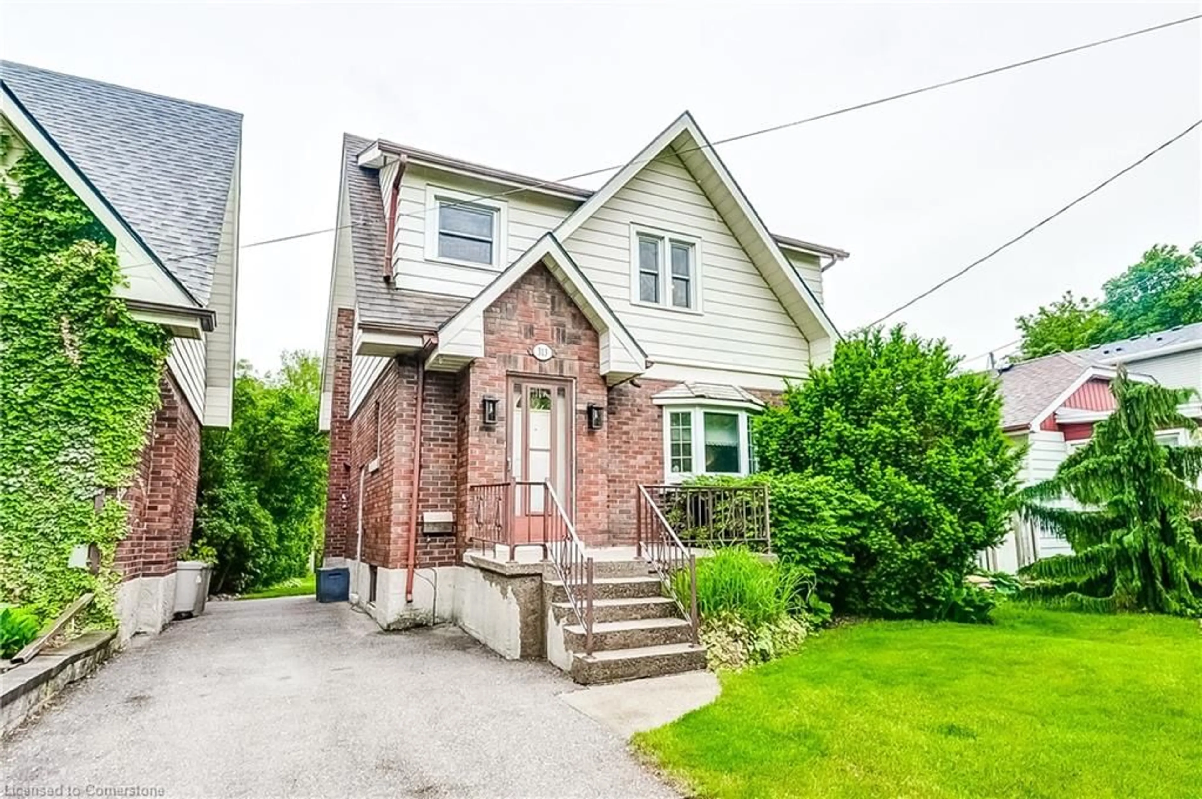 Home with brick exterior material, street for 313 Nelson St, Brantford Ontario N3S 4E2