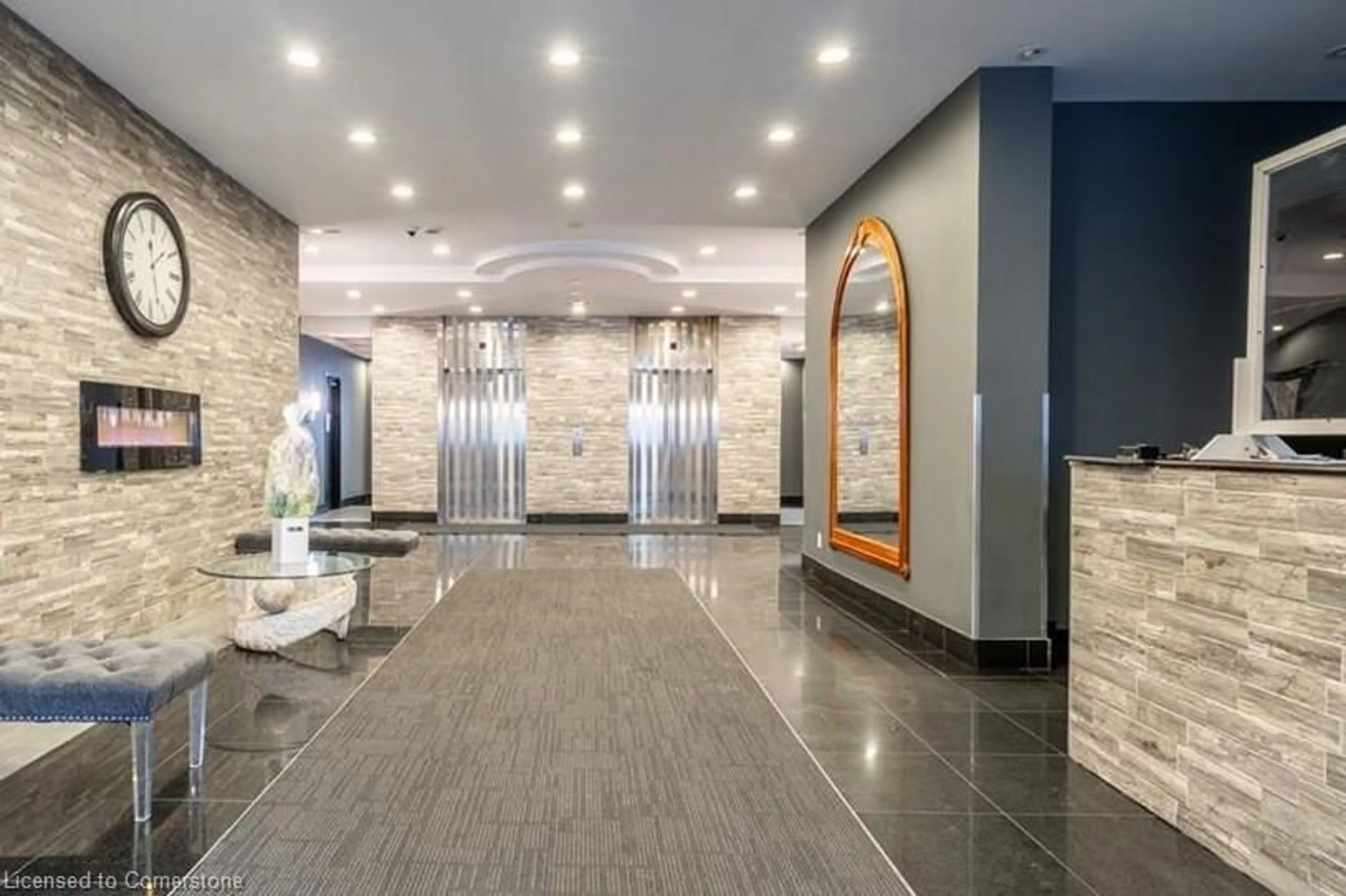 Lobby for 135 James St #701, Hamilton Ontario L8P 2Z6