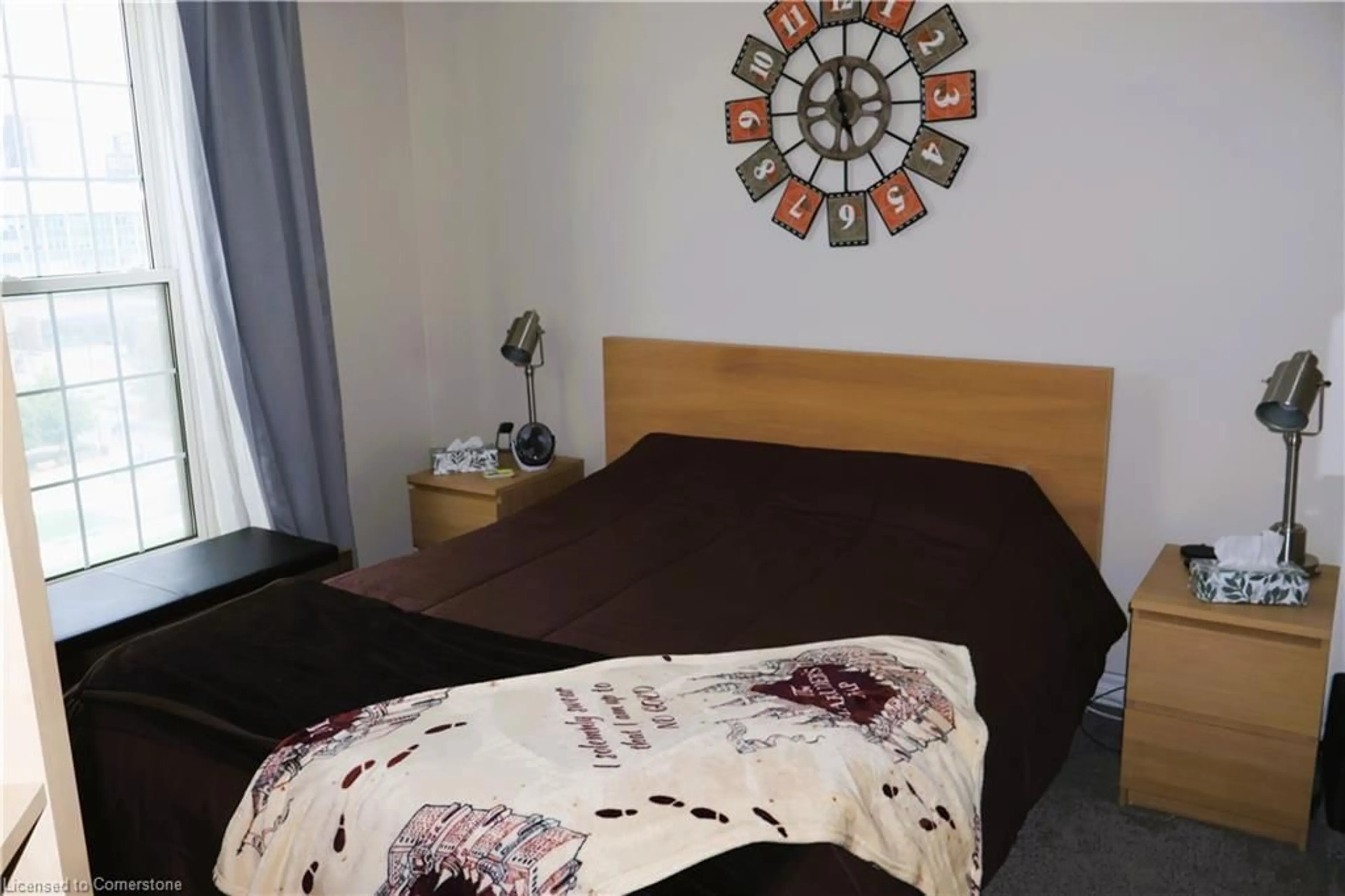 Bedroom with bed, unknown for 135 James St #701, Hamilton Ontario L8P 2Z6