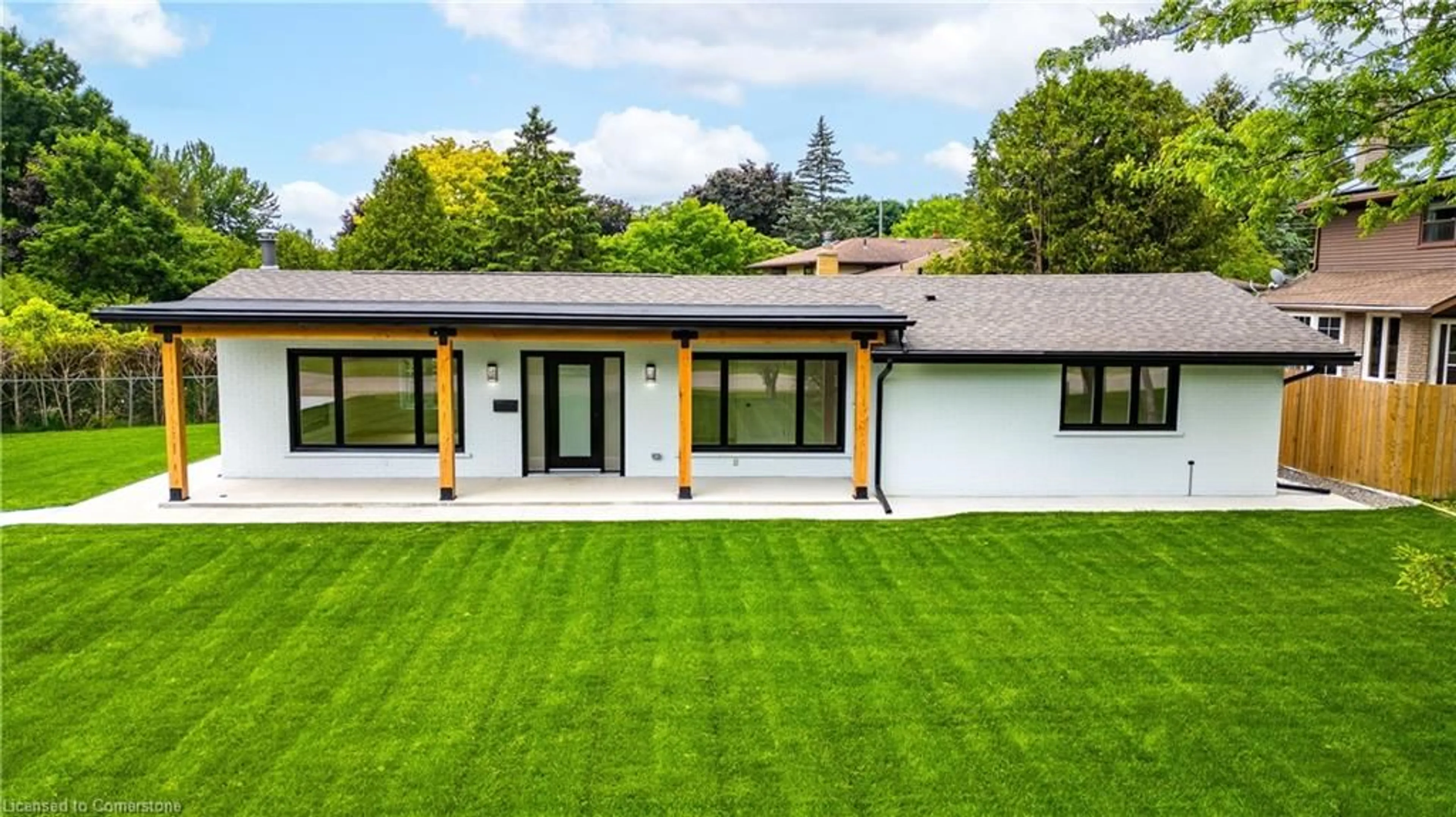 A pic from outside/outdoor area/front of a property/back of a property/a pic from drone, building for 643 Hanlon Rd, Guelph Ontario N1G 2S4