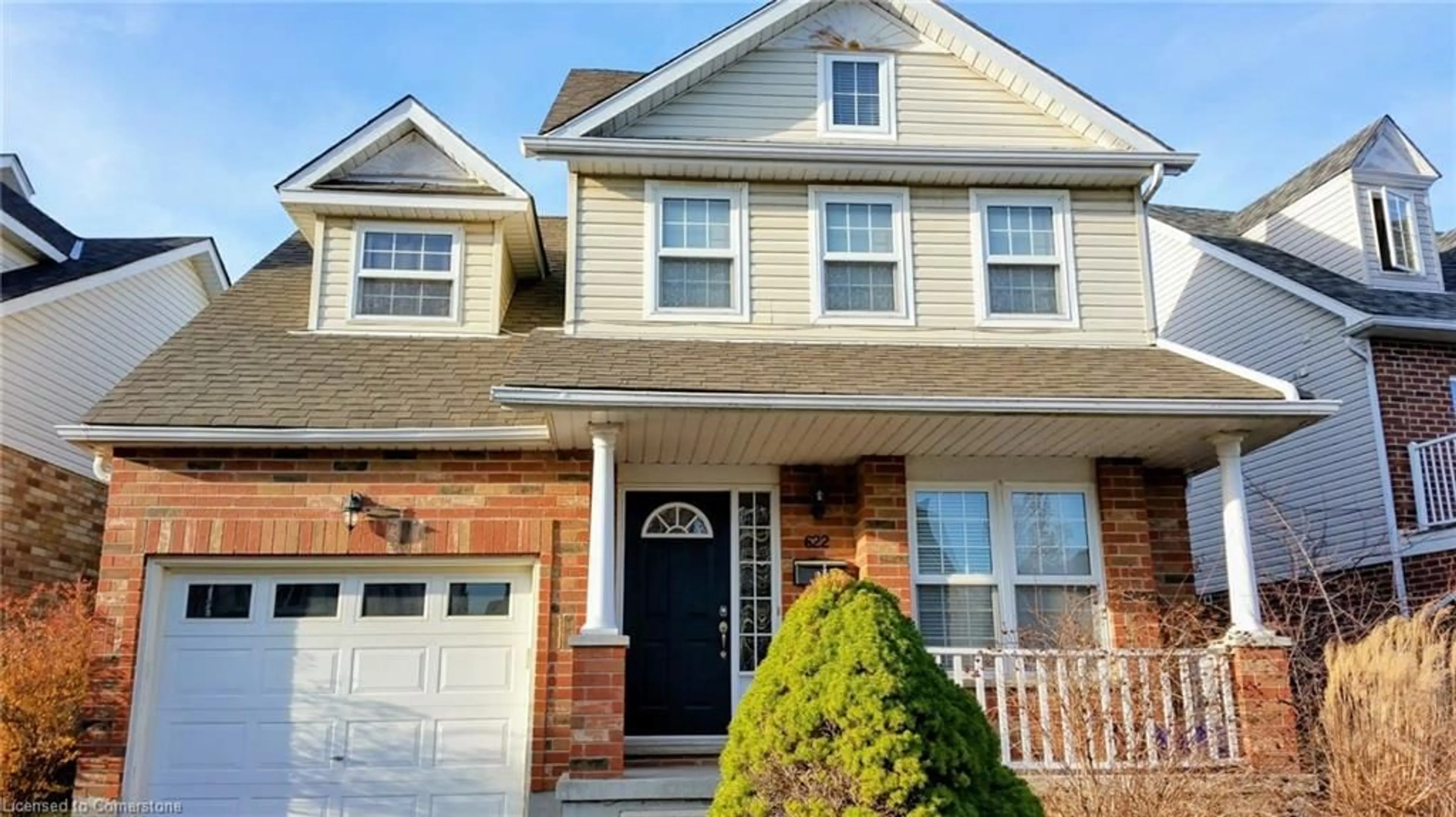 Home with vinyl exterior material, street for 622 Columbia Forest Blvd, Waterloo Ontario N2V 2K9