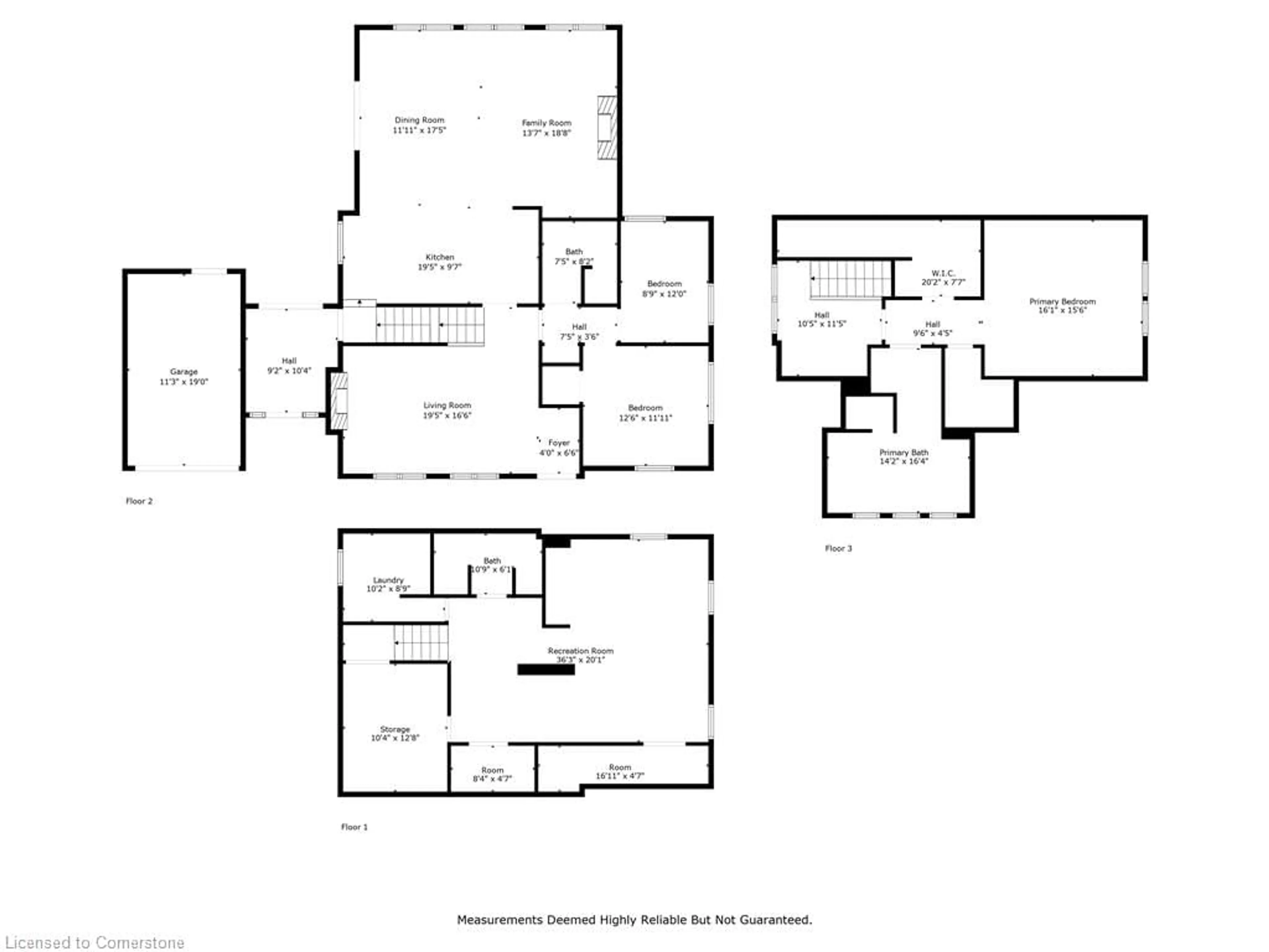 Floor plan for 893 Forest Glen Ave, Burlington Ontario L7T 2L1