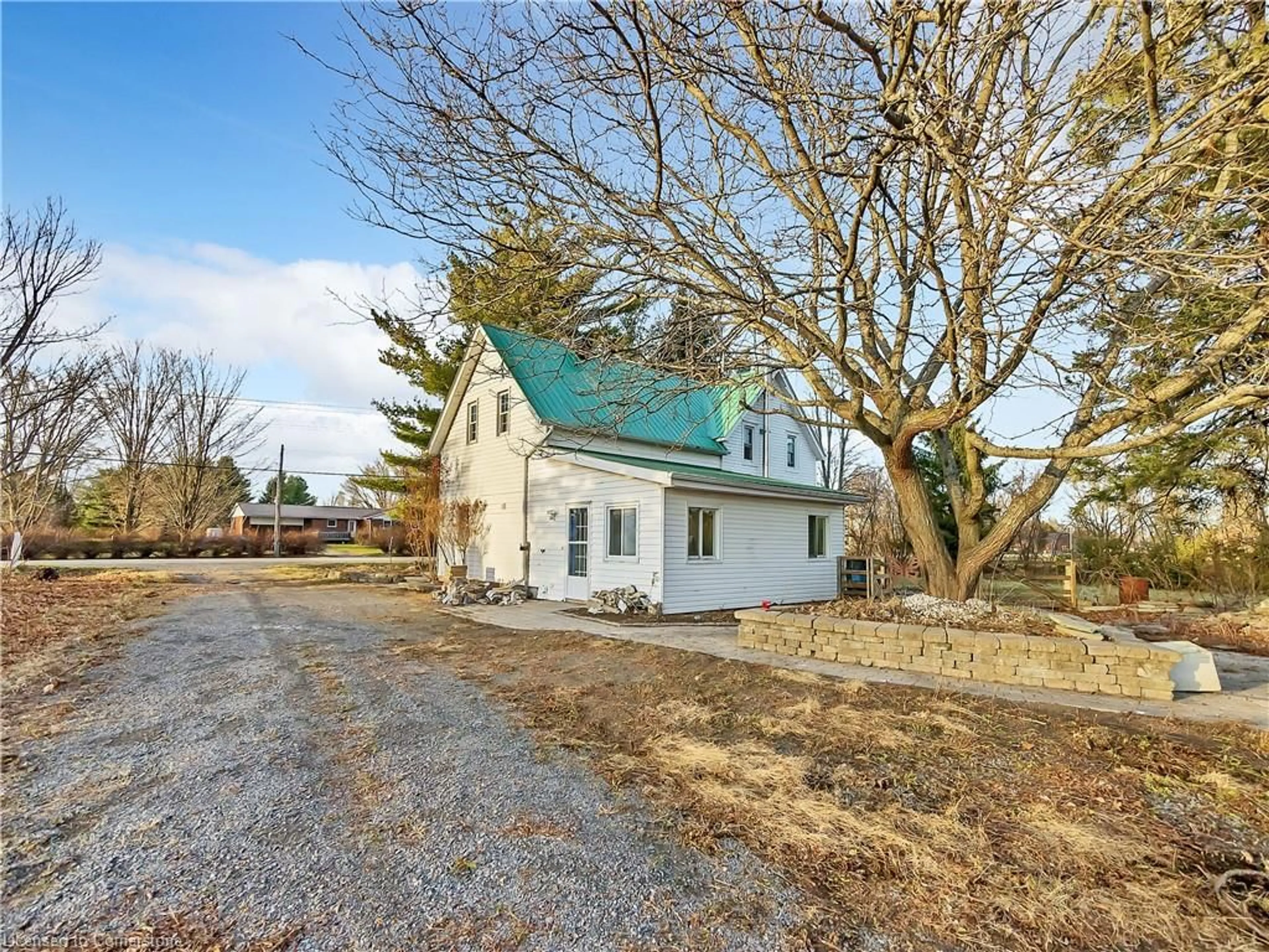 A pic from outside/outdoor area/front of a property/back of a property/a pic from drone, unknown for 3527 County Rd 26, Augusta Ontario K0E 1T0