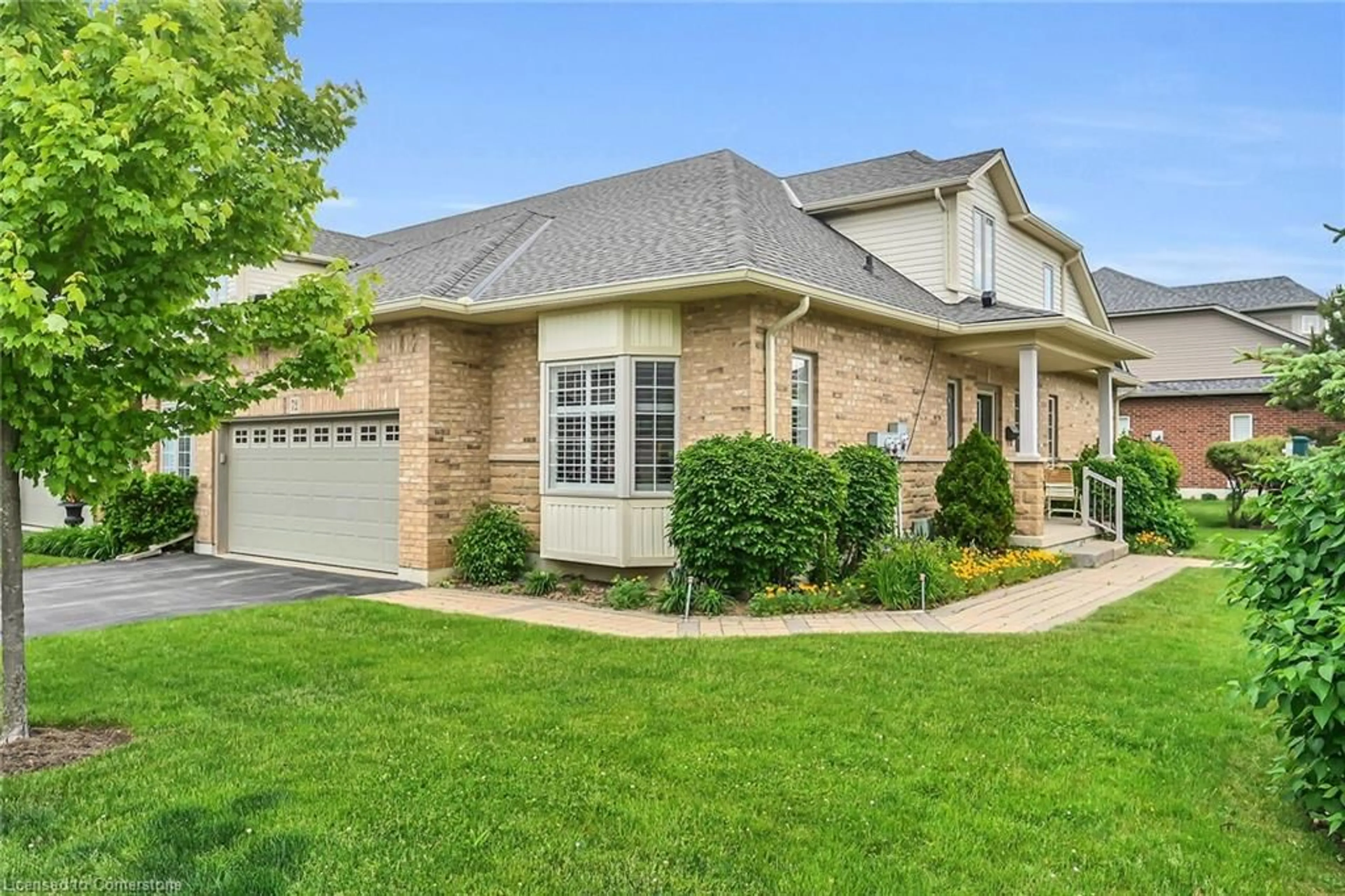 Home with brick exterior material, street for 72 Effort Trail, Glanbrook Ontario L9B 0A4