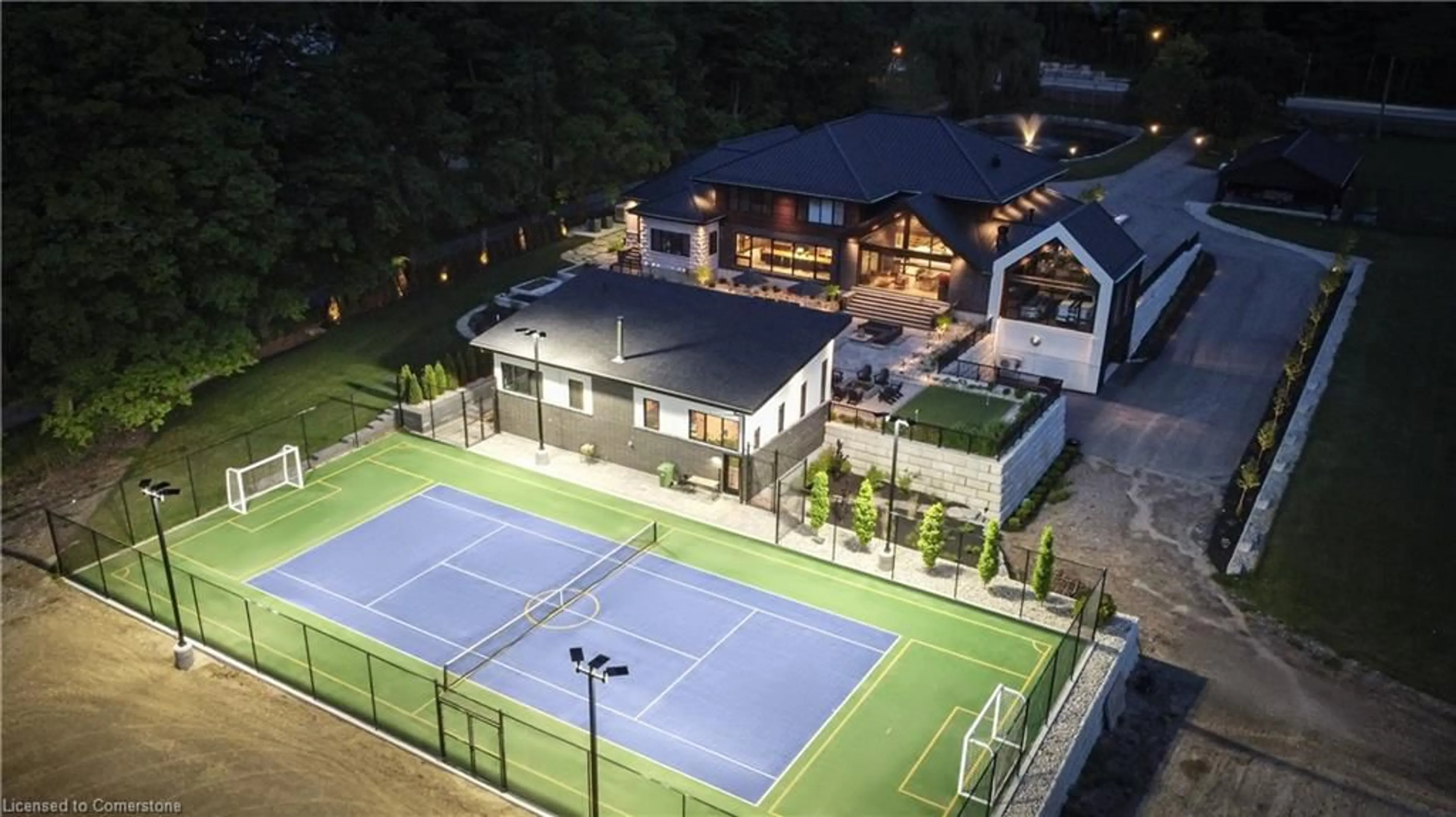 A pic from outside/outdoor area/front of a property/back of a property/a pic from drone, unknown for 6576 Wellington Road 34, Puslinch Ontario N3C 2V4