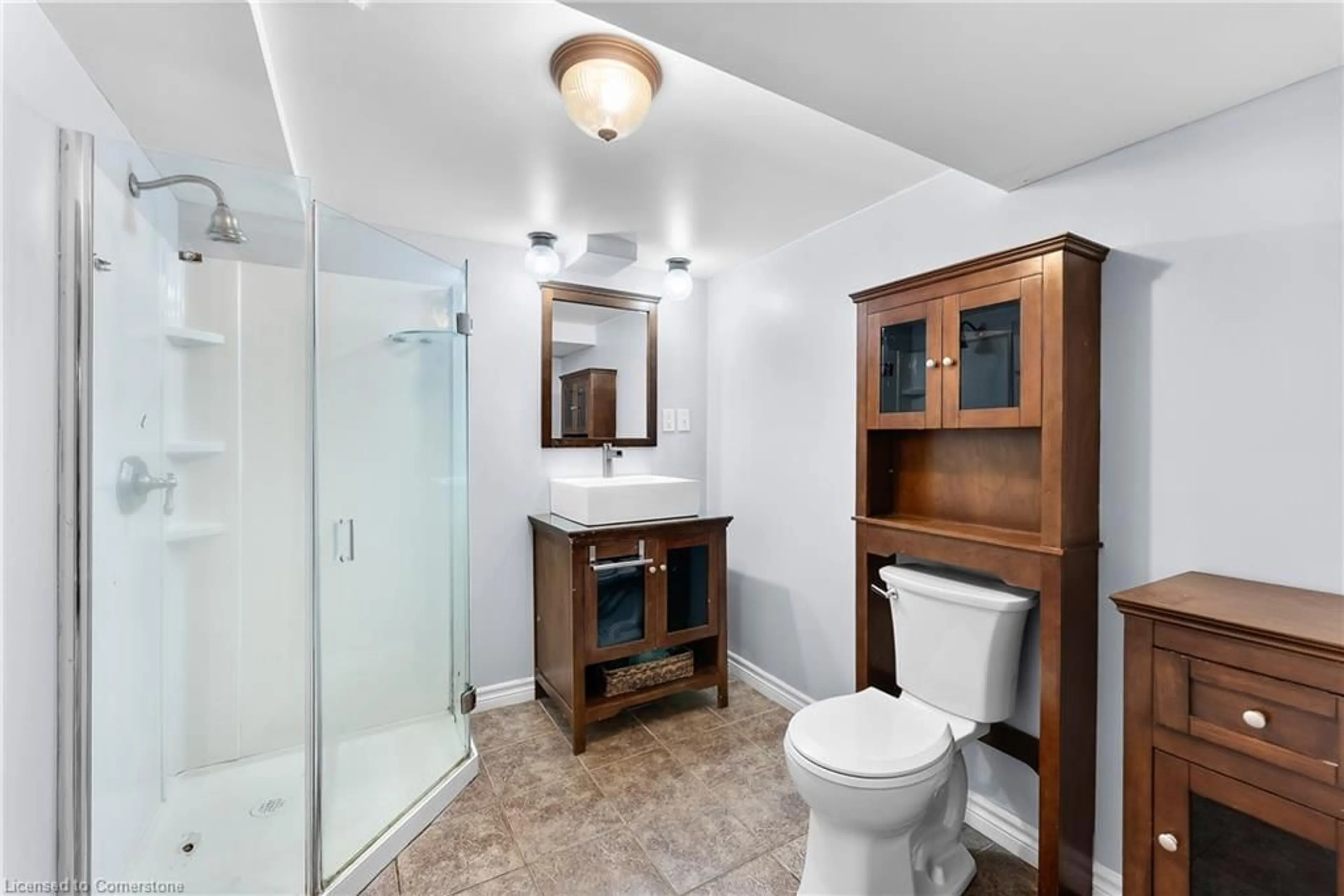 Standard bathroom, ceramic/tile floor for 5667 Green Ave, Niagara Falls Ontario L2H 1P9