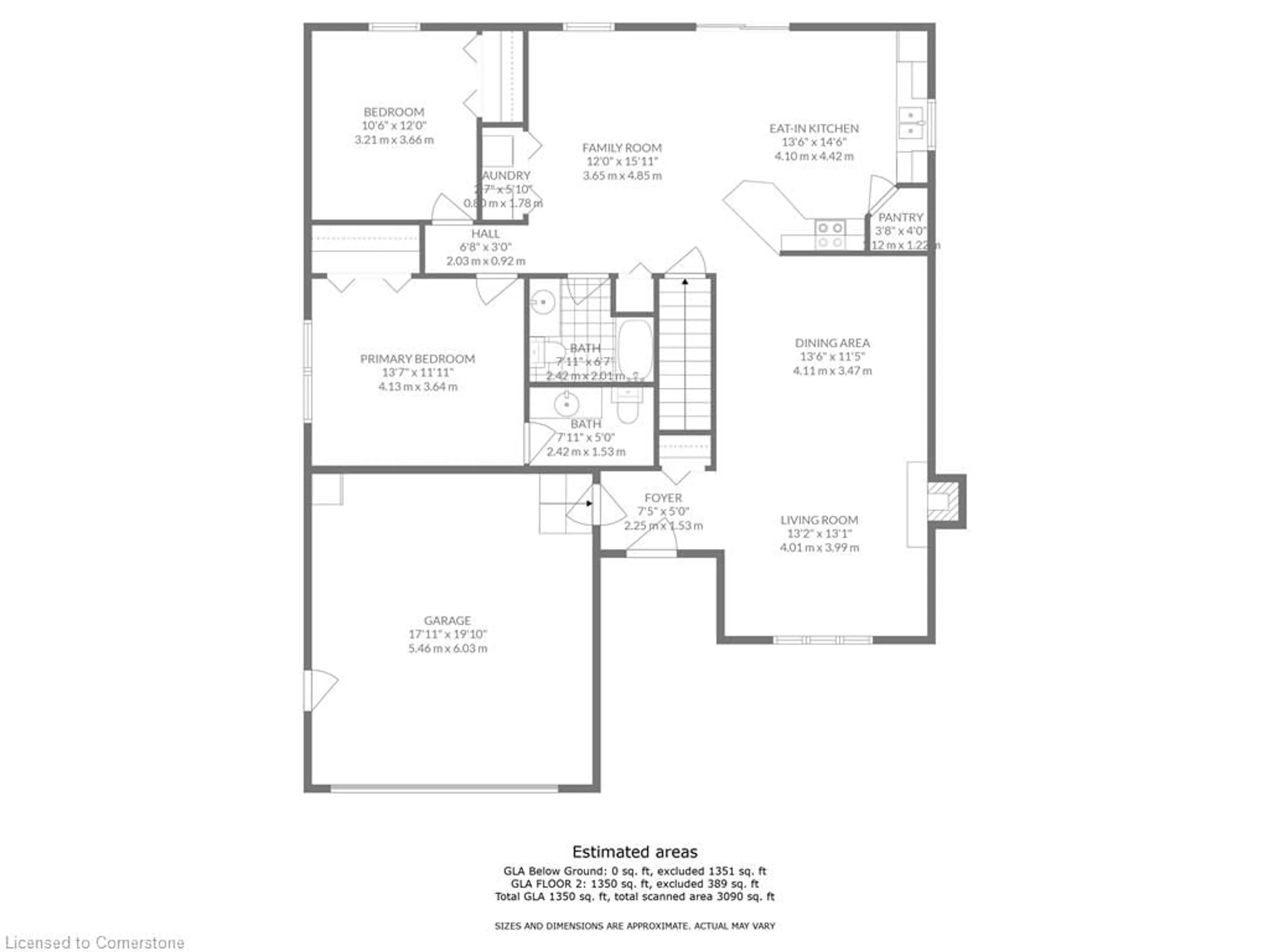 Floor plan for 49 Mann Ave, Simcoe Ontario N3Y 5J2