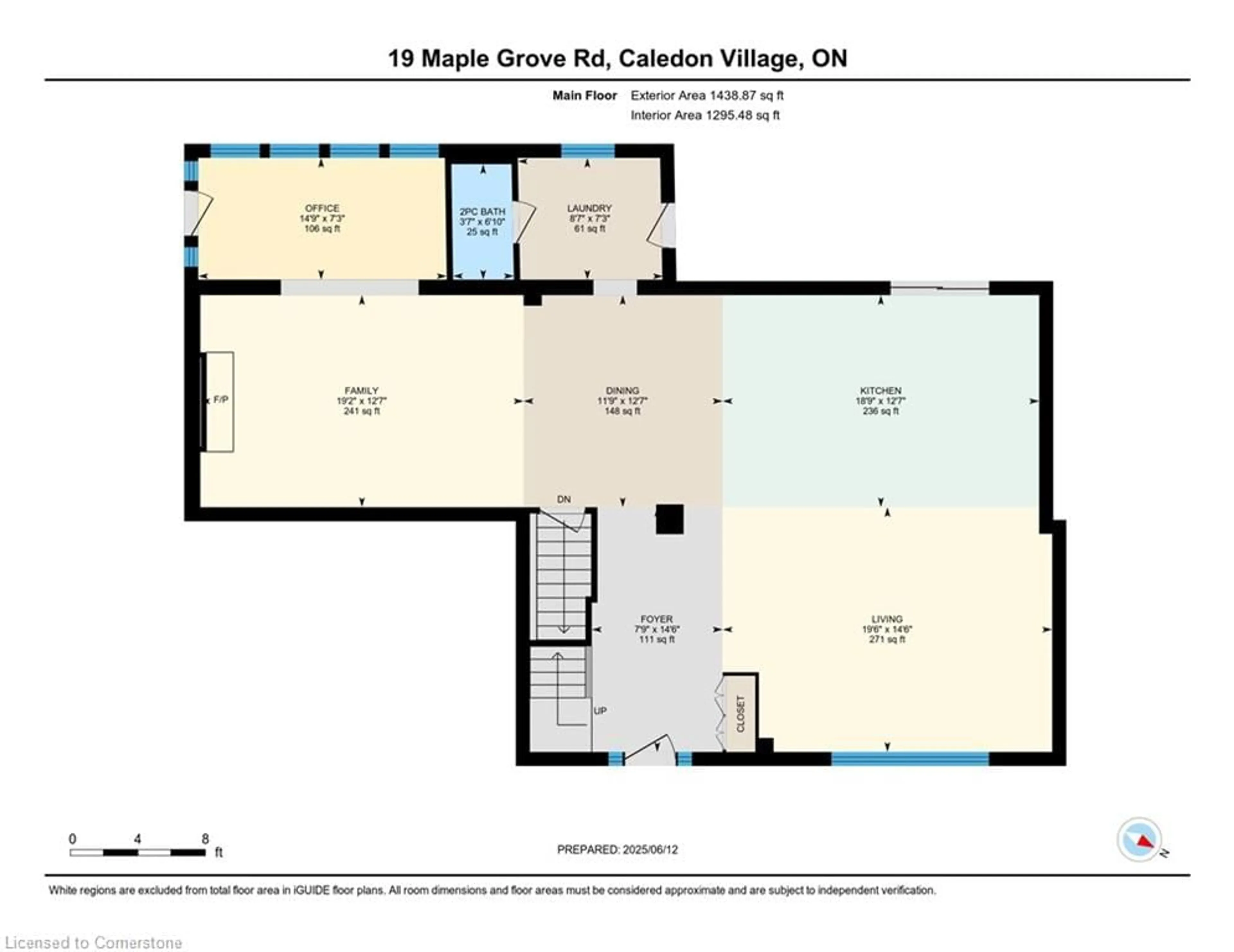 Floor plan for 19 Maple Grove Rd, Caledon Ontario L7K 0Z2