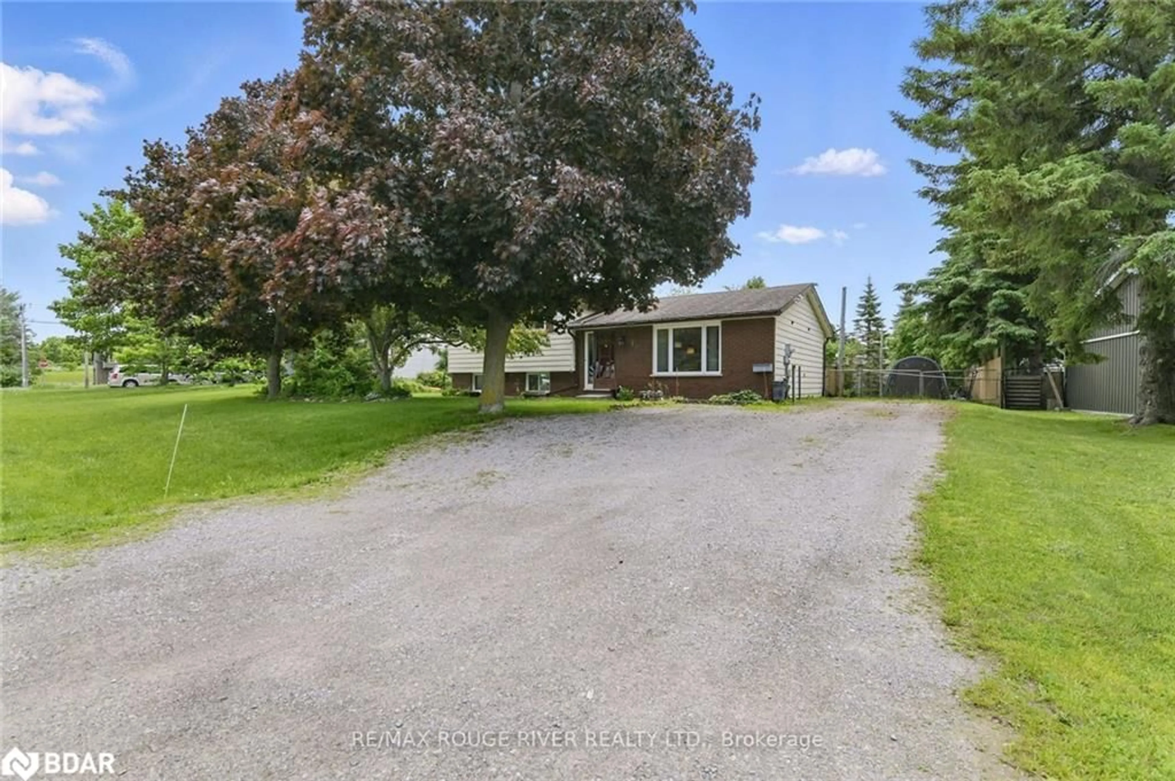A pic from outside/outdoor area/front of a property/back of a property/a pic from drone, street for 19 Edwards Dr, Keene Ontario K0L 2G0