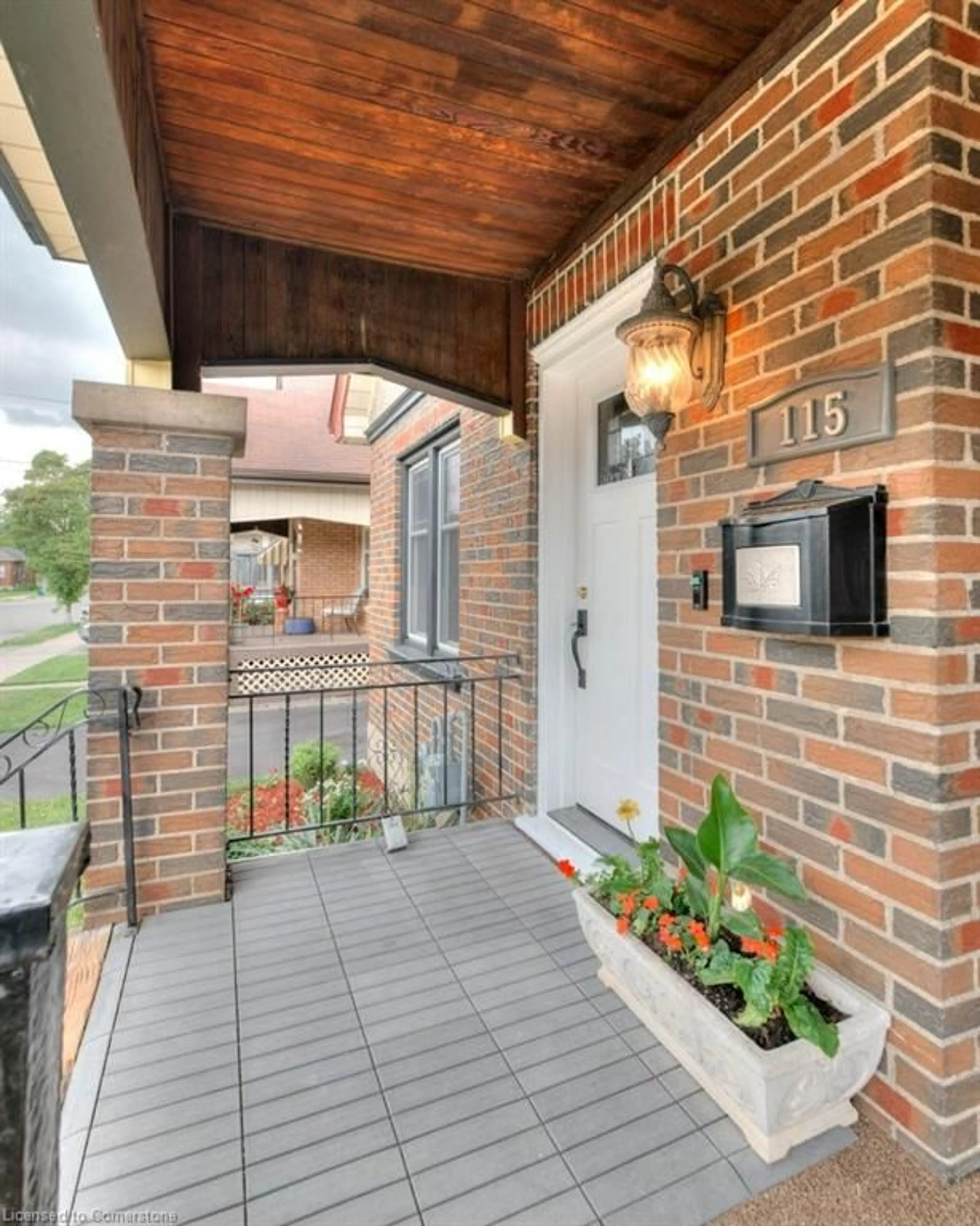 Home with brick exterior material, street for 115 Mintern Ave, Brantford Ontario N3S 1L4