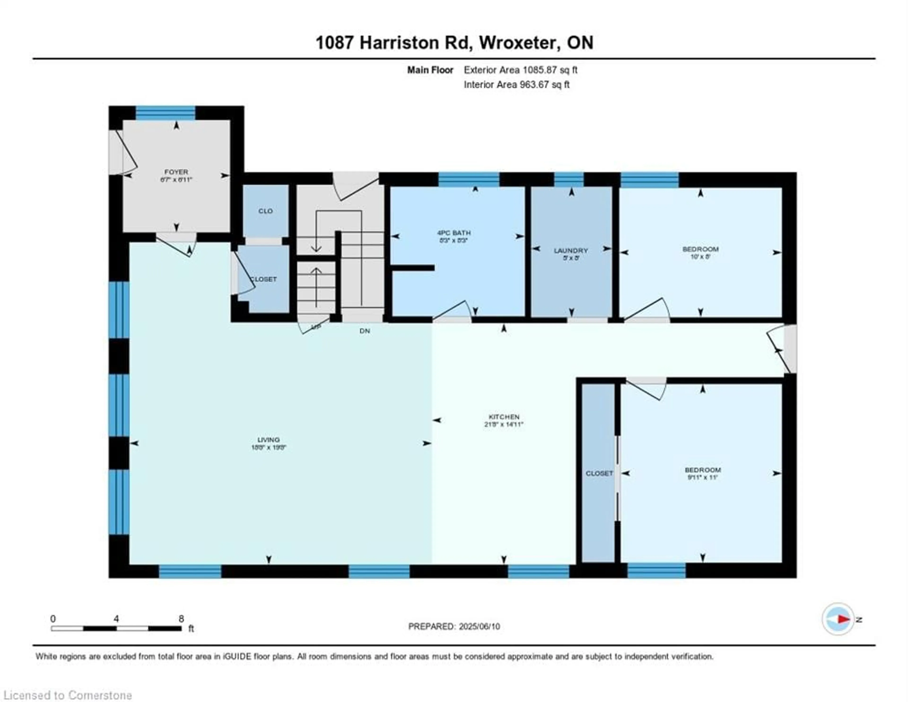 Floor plan for 1077 Harriston Rd, Howick Ontario N0G 2X0