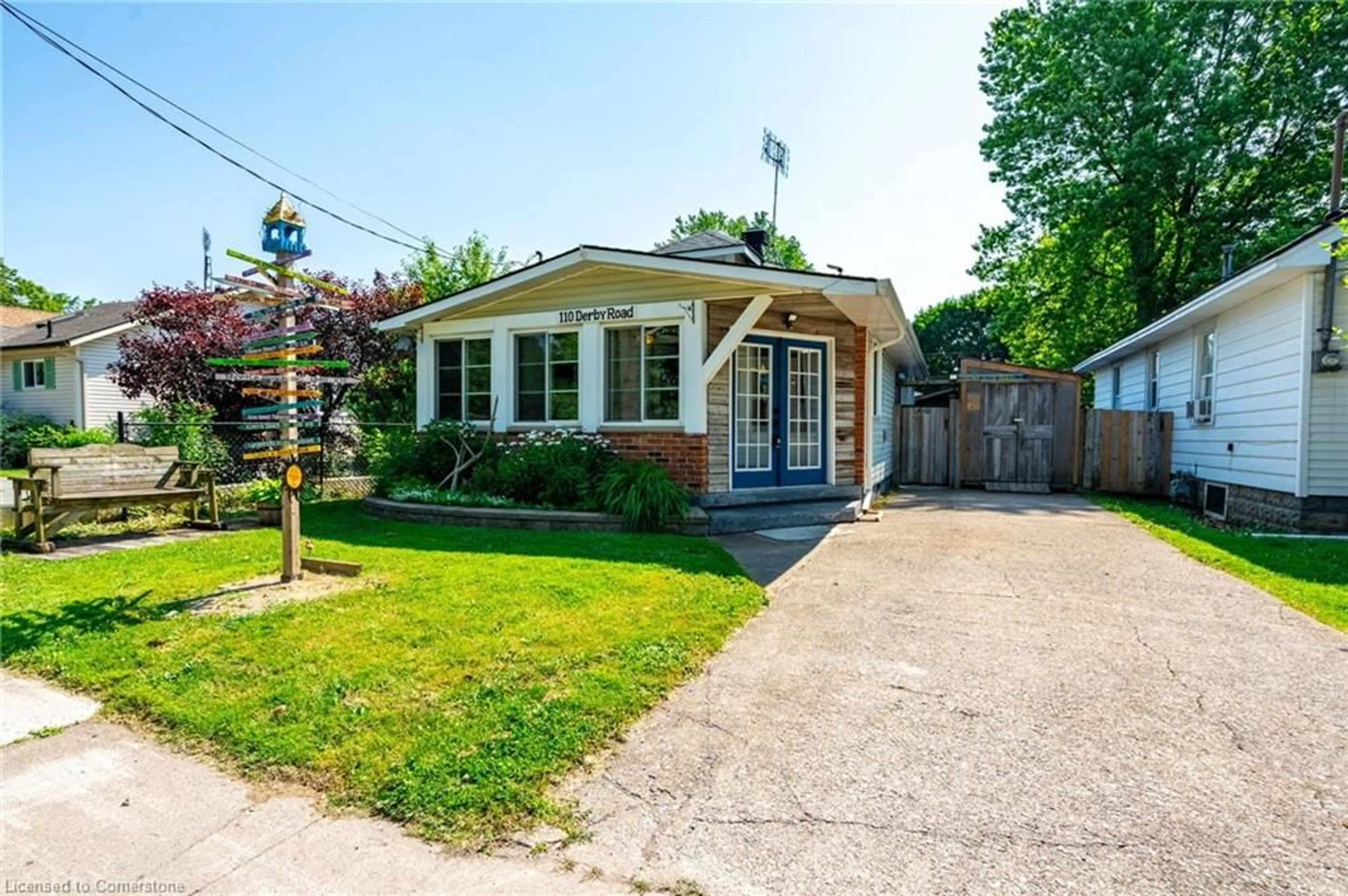 Home with brick exterior material, street for 110 Derby Rd, Crystal Beach Ontario L0S 1B0