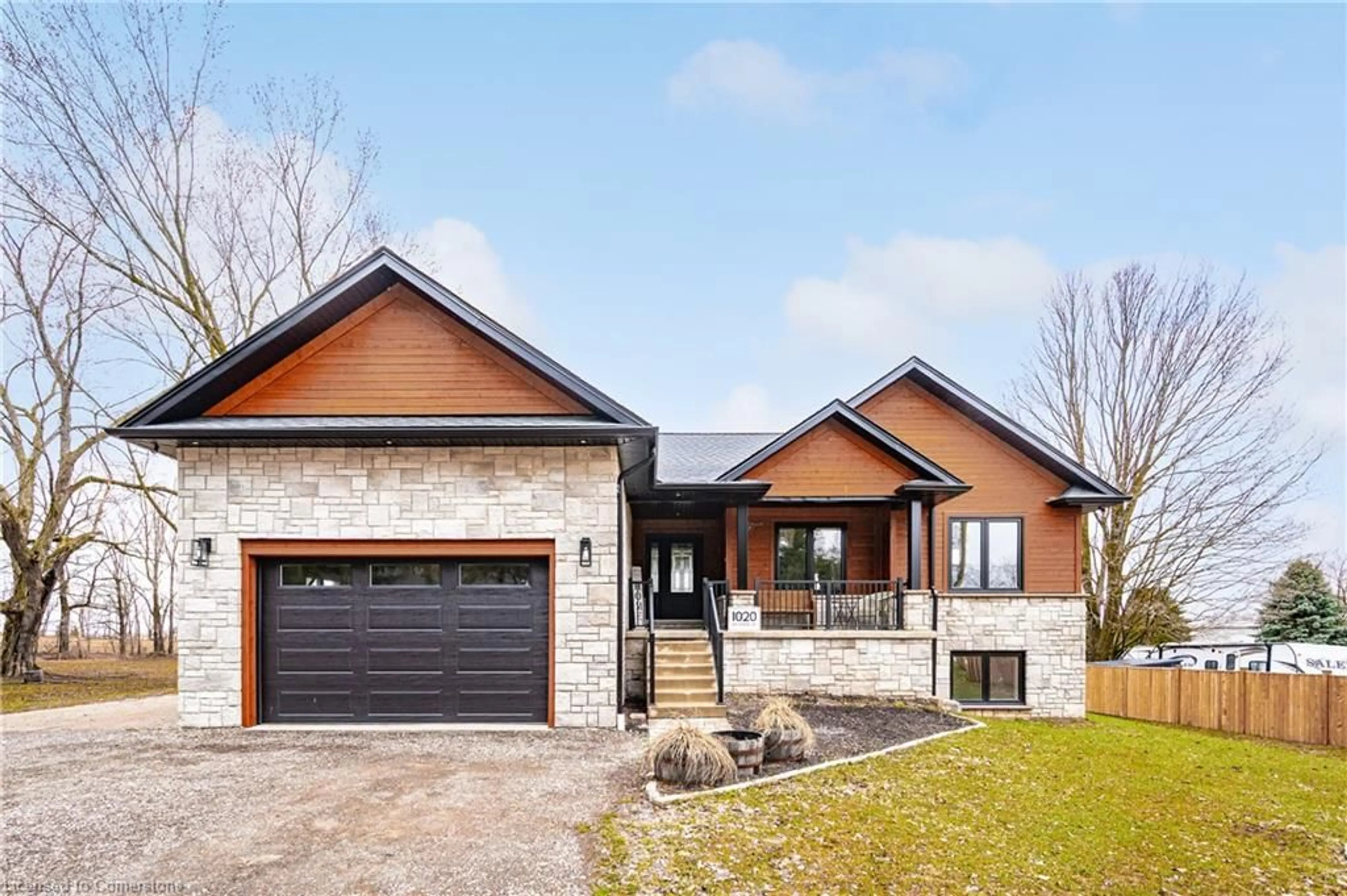 Home with brick exterior material, street for 1020 Victoria St, Ayton Ontario N0G 1C0