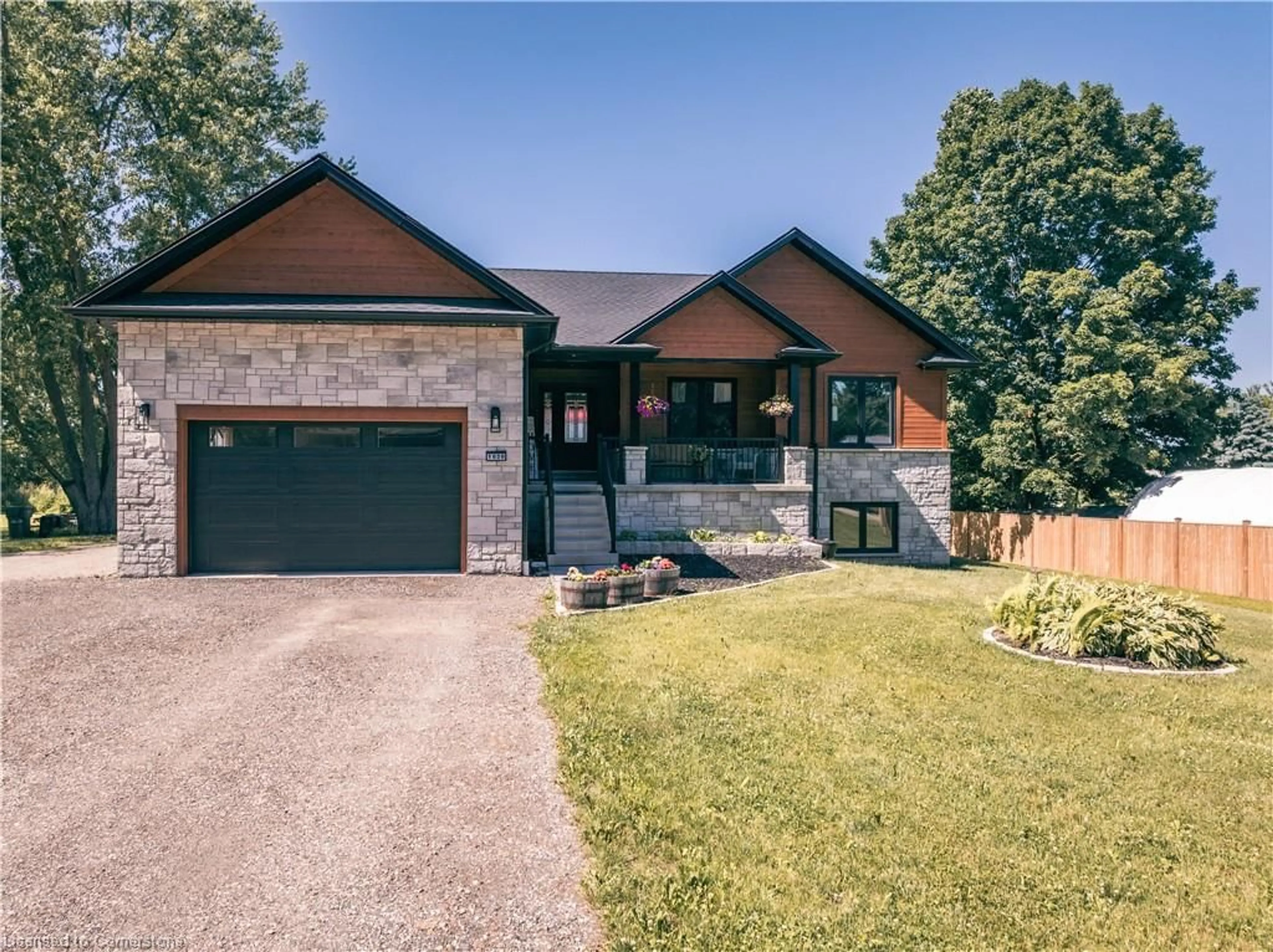 Home with brick exterior material, street for 1020 Victoria St, Ayton Ontario N0G 1C0