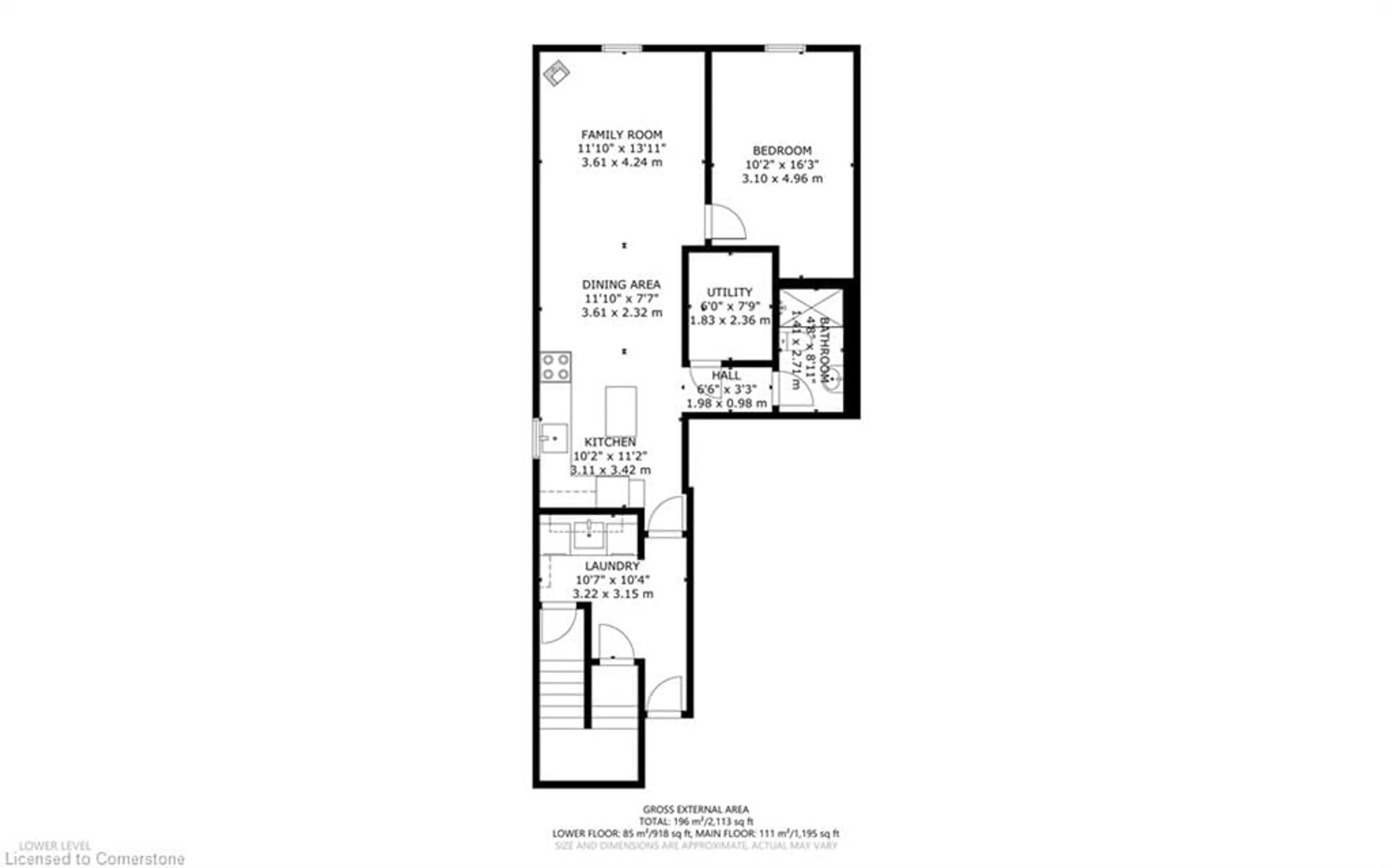 Floor plan for 85 Sexton Cres, Toronto Ontario M2H 2L7