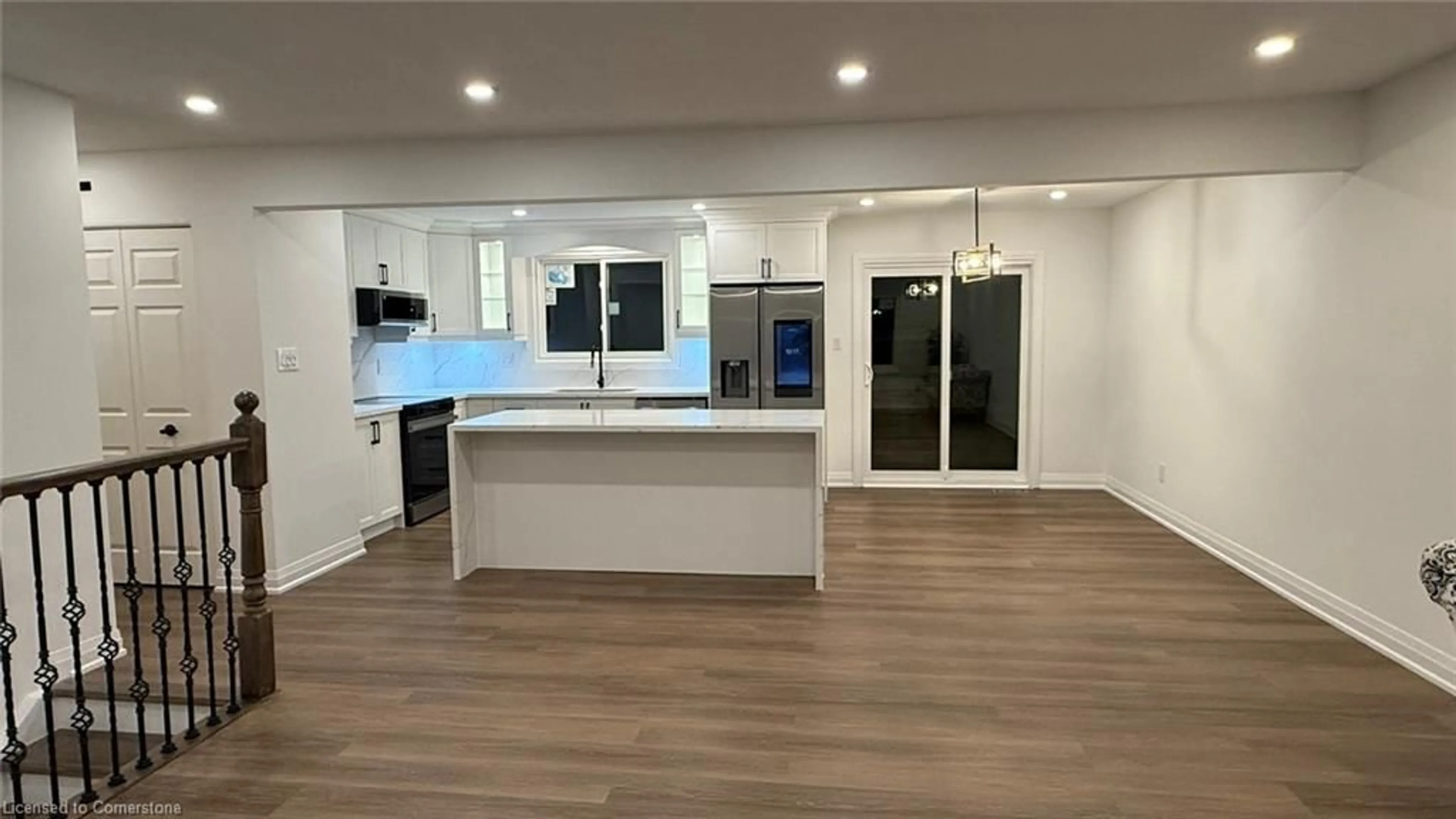 Open concept kitchen, unknown for 90 Culpepper Dr, Waterloo Ontario N2L 5S1