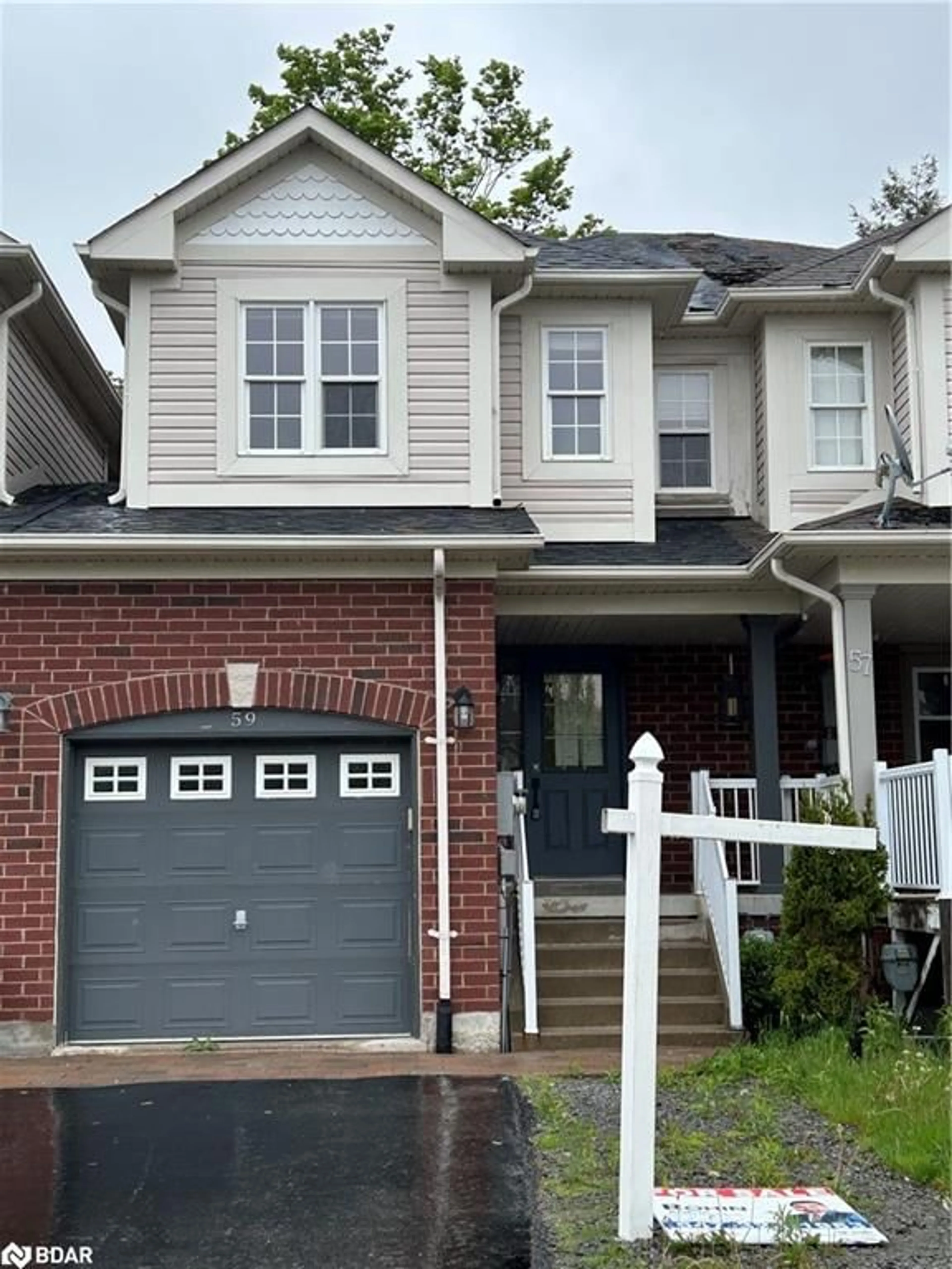 Home with brick exterior material, street for 59 Winchester Terr, Barrie Ontario L4M 0C8