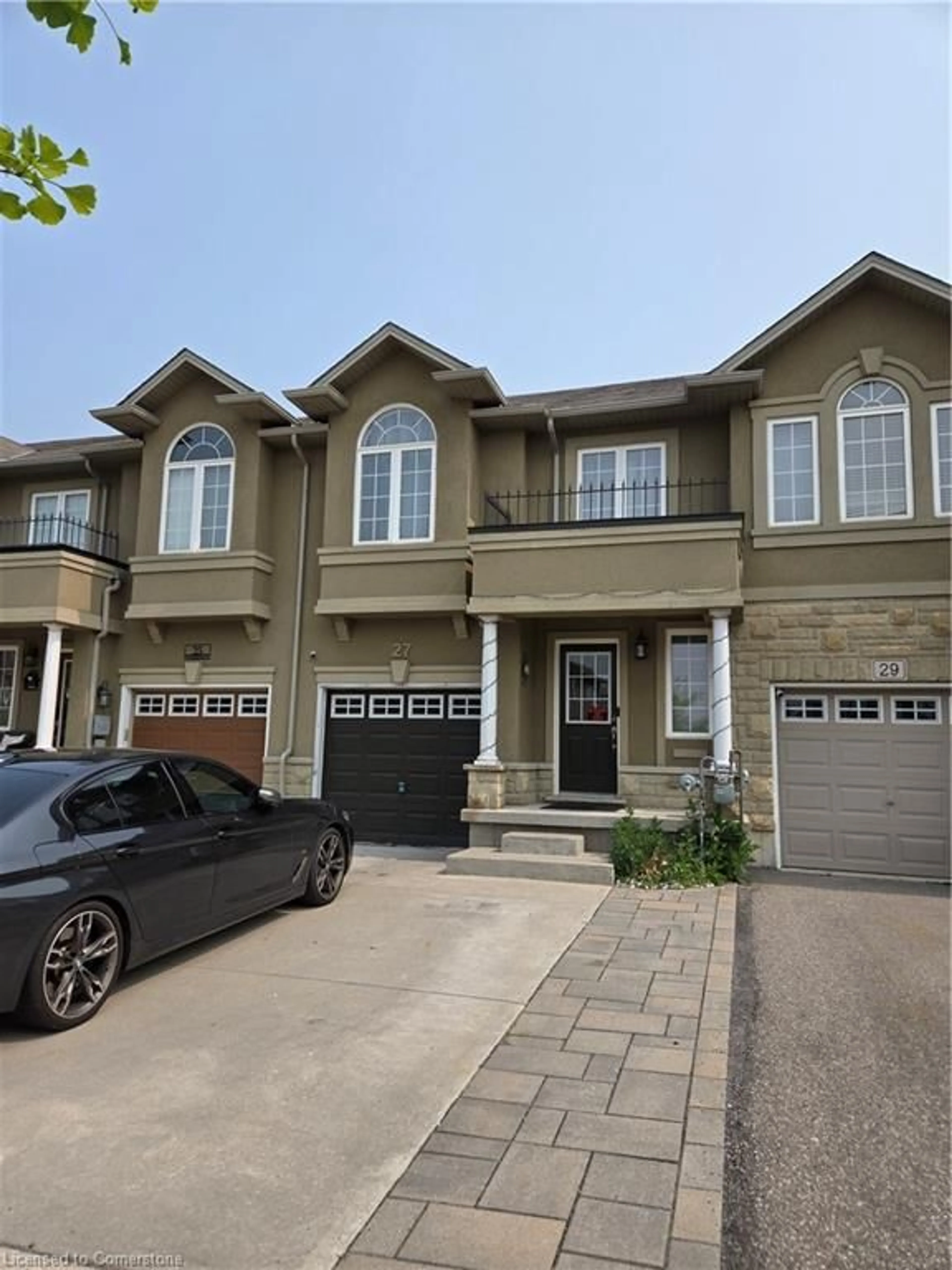 Home with brick exterior material, street for 27 Waterbridge St, Stoney Creek Ontario L8J 0E3
