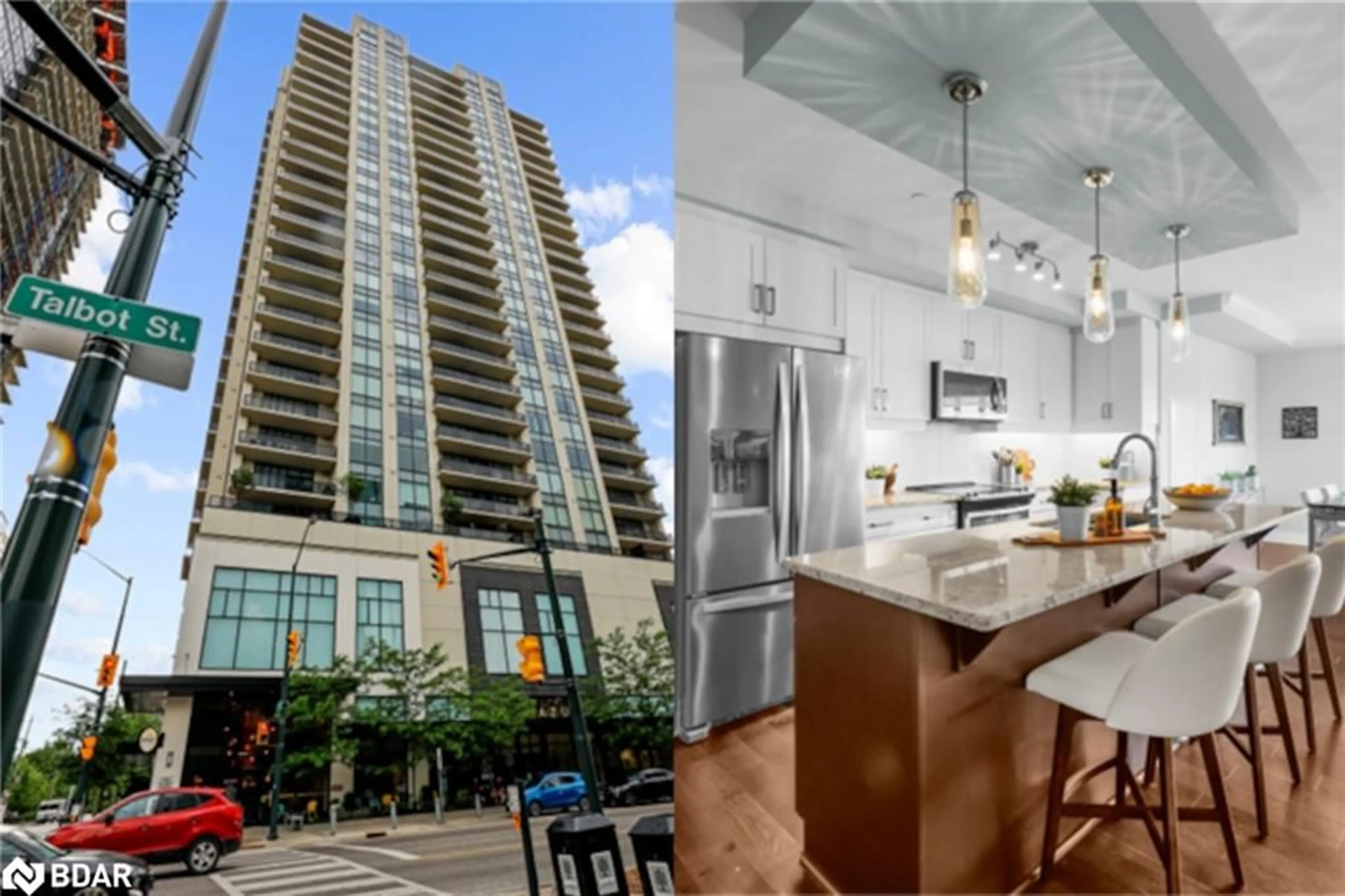 Open concept kitchen, unknown for 505 Talbot St #1001, London Ontario N6A 2S6