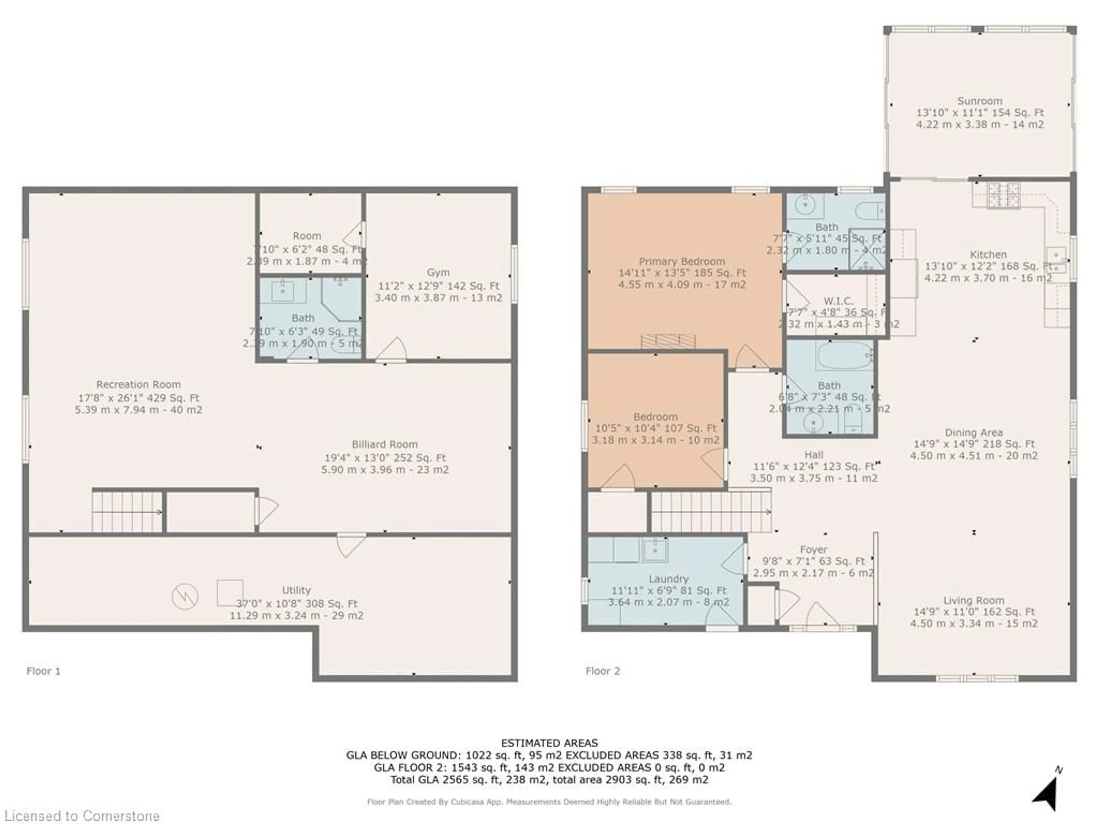 Floor plan for 6 Wintergreen Cres, Delhi Ontario N4B 2W5