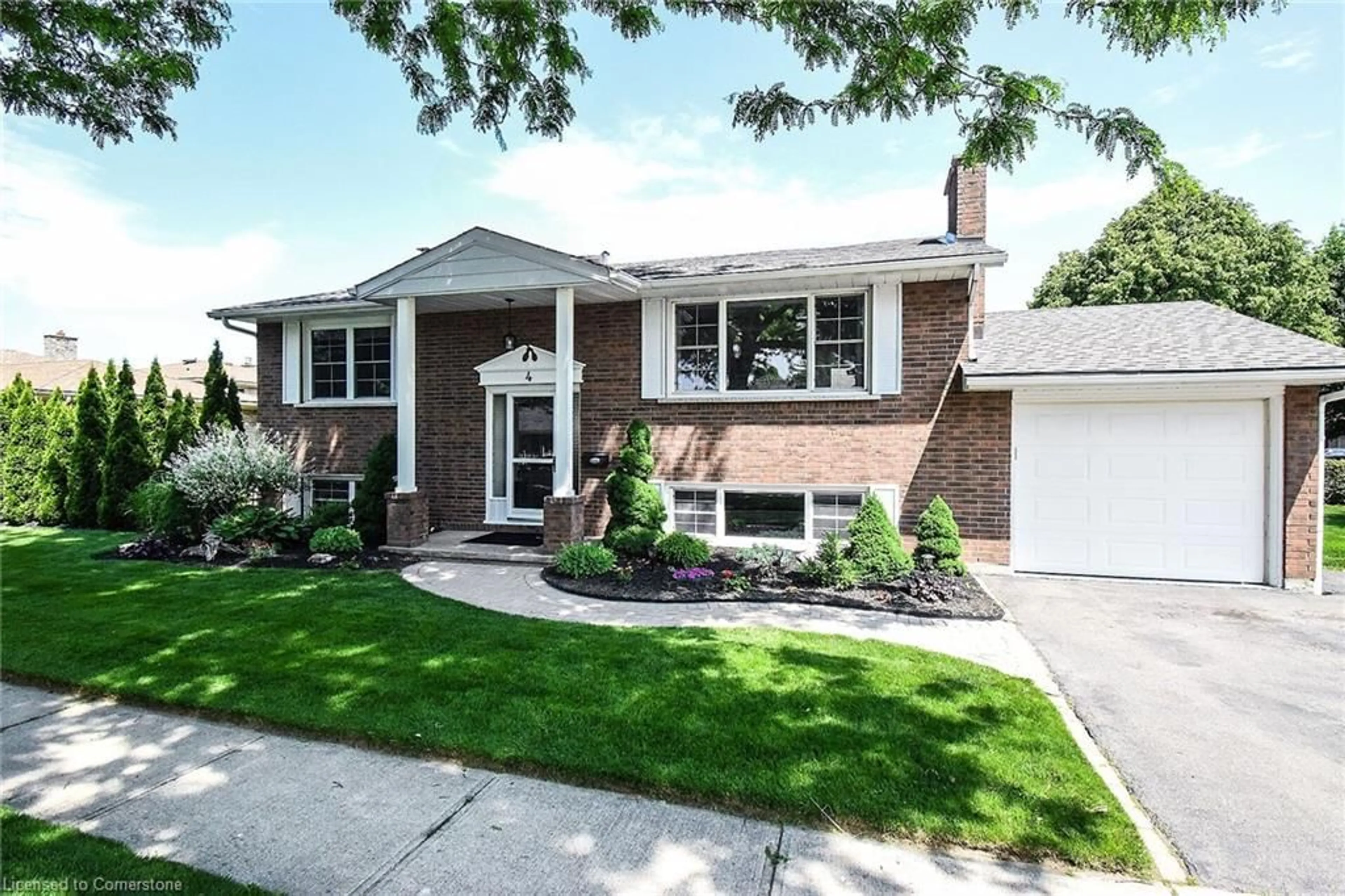 Home with brick exterior material, street for 4 Belair Dr, St. Catharines Ontario L2N 6W5
