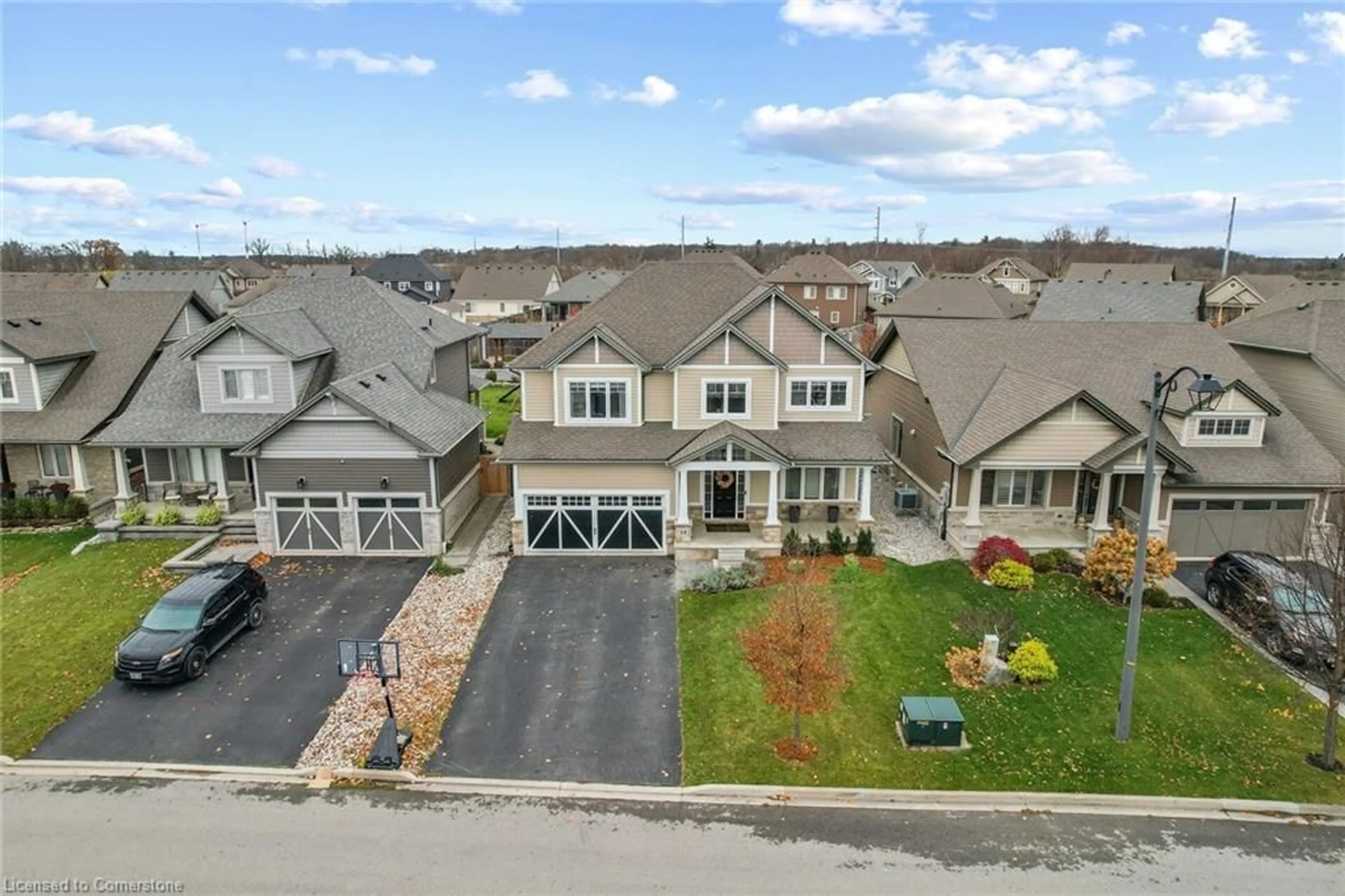 A pic from outside/outdoor area/front of a property/back of a property/a pic from drone, street for 14 Gateway Ave, Smithville Ontario L0R 2A0