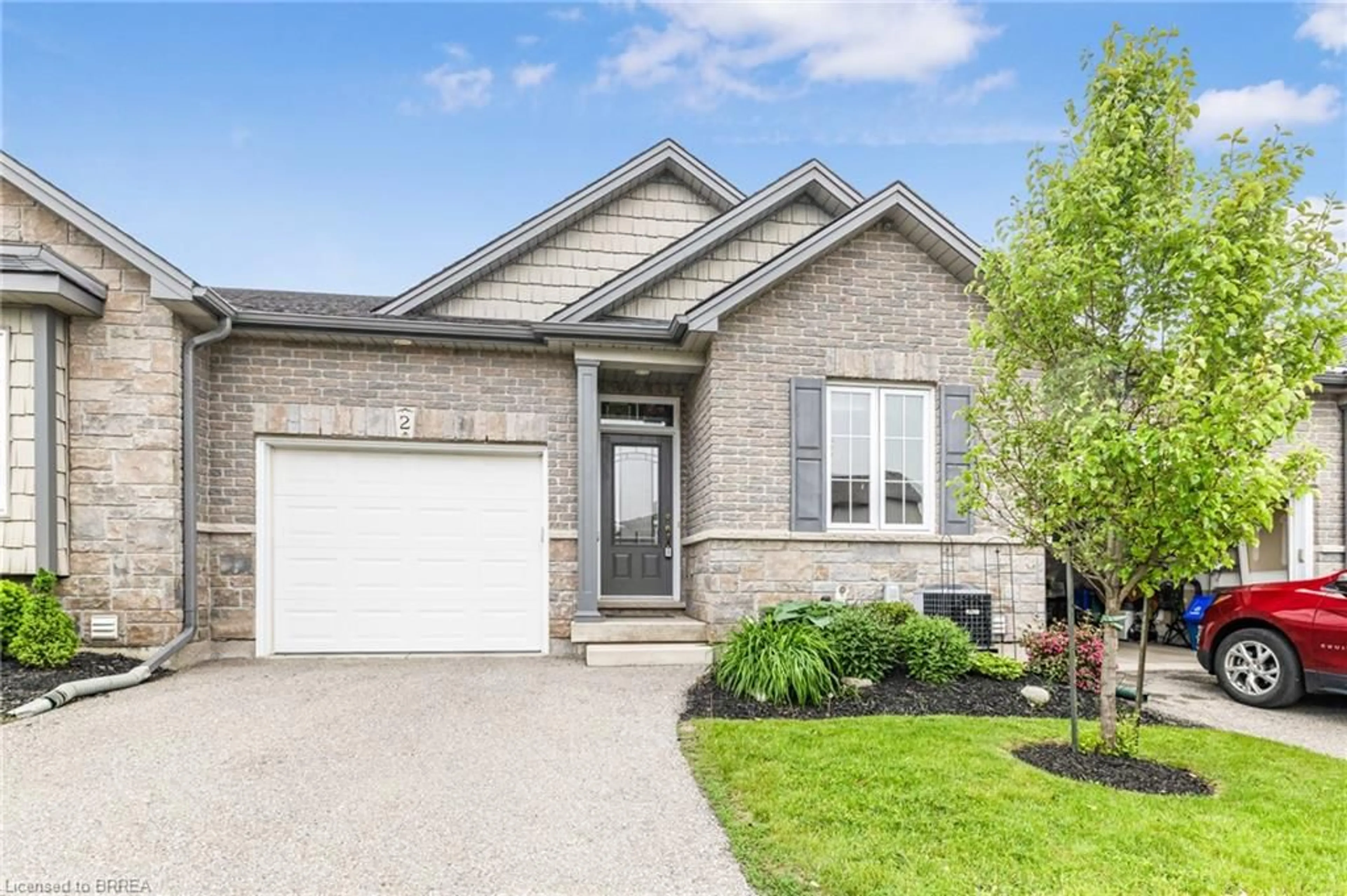 Home with brick exterior material, street for 244 Dundas St #2, Paris Ontario N3L 0B4