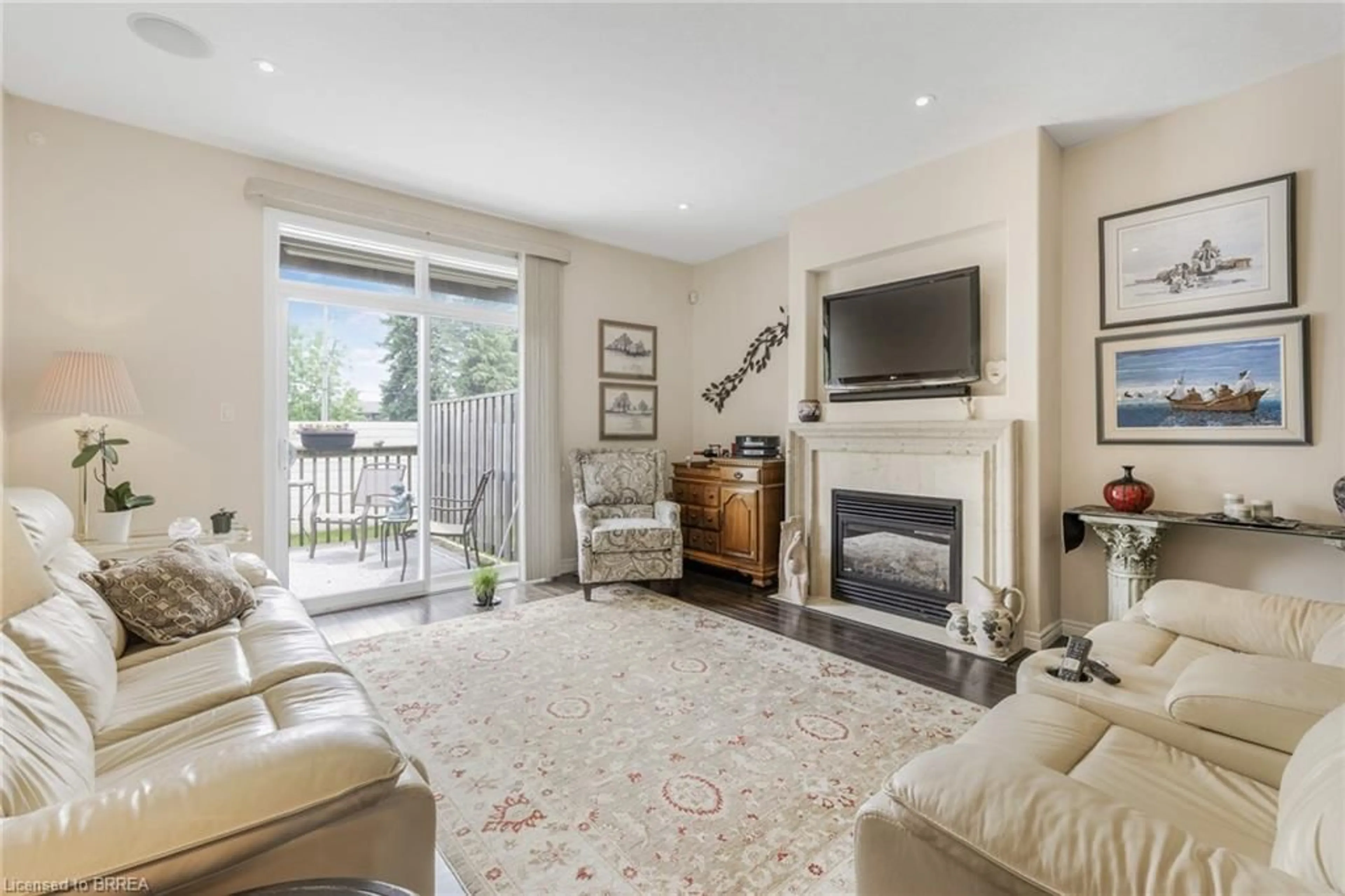 Living room with furniture, unknown for 244 Dundas St #2, Paris Ontario N3L 0B4
