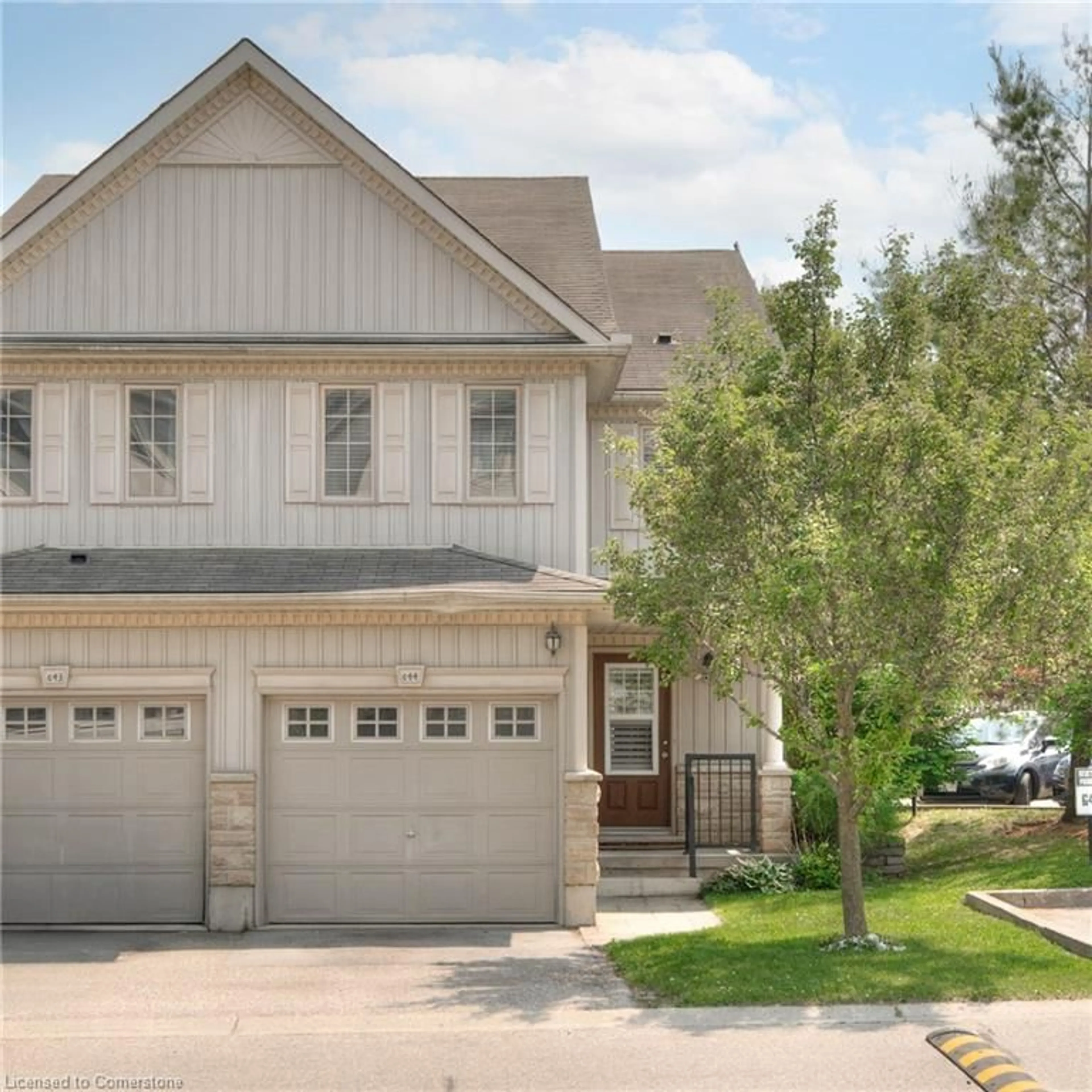 Home with brick exterior material, street for 85 Bankside Dr #G44, Kitchener Ontario N2N 3M4
