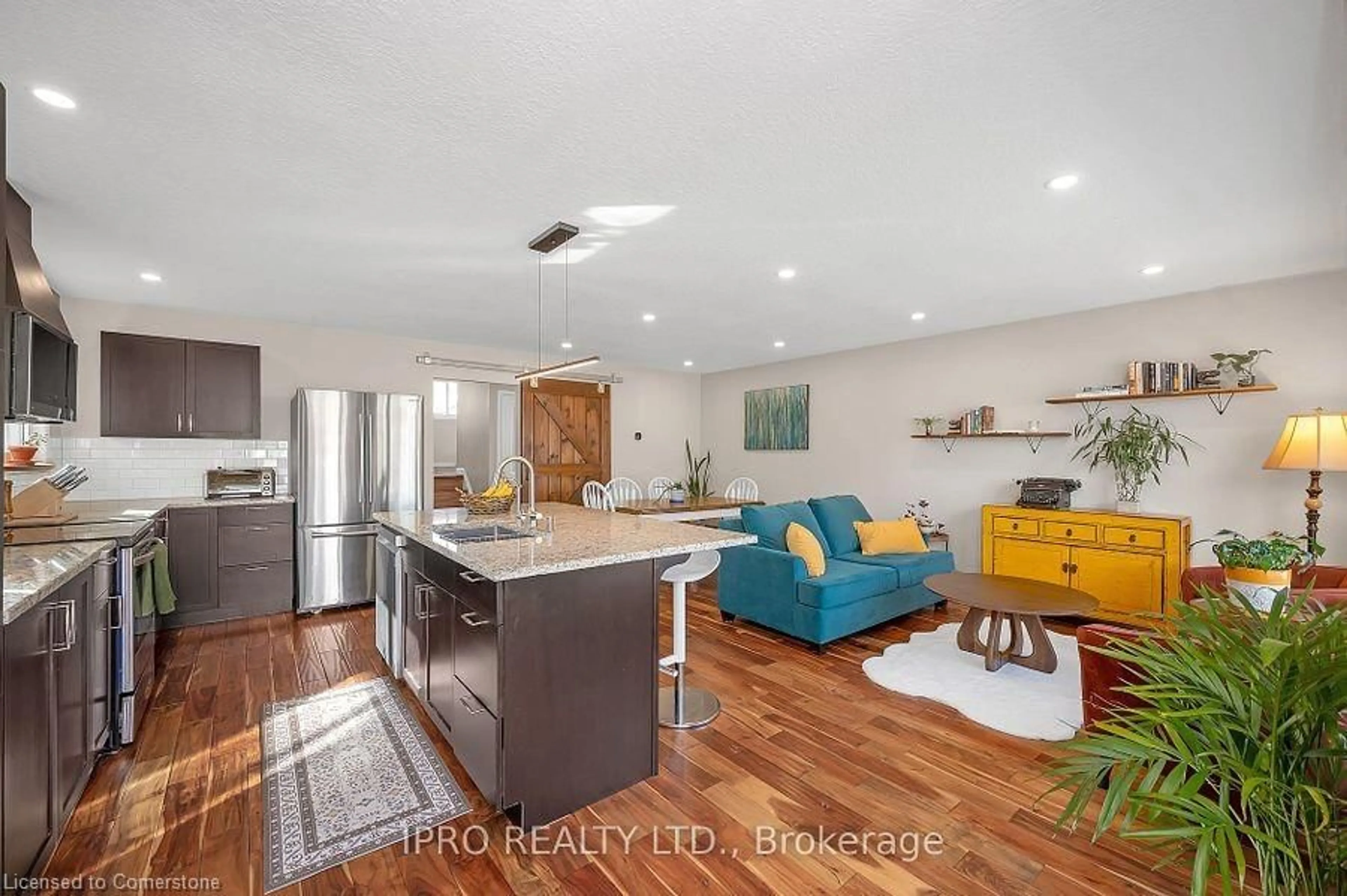 Open concept kitchen, unknown for 64 Hahn Ave, Cambridge Ontario N3C 2X9
