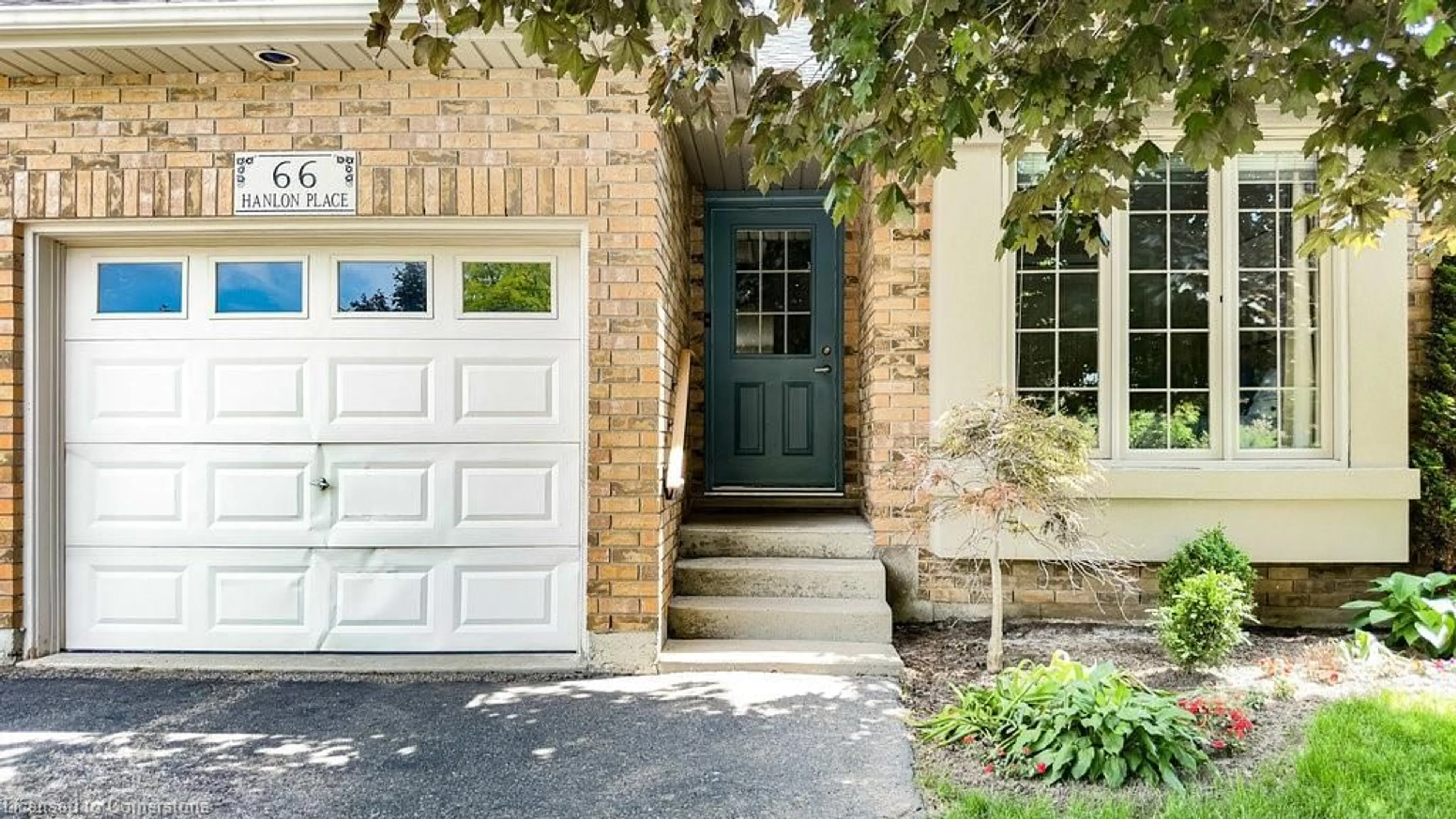 Home with brick exterior material, street for 66 Hanlon Pl, Paris Ontario N3L 4C2