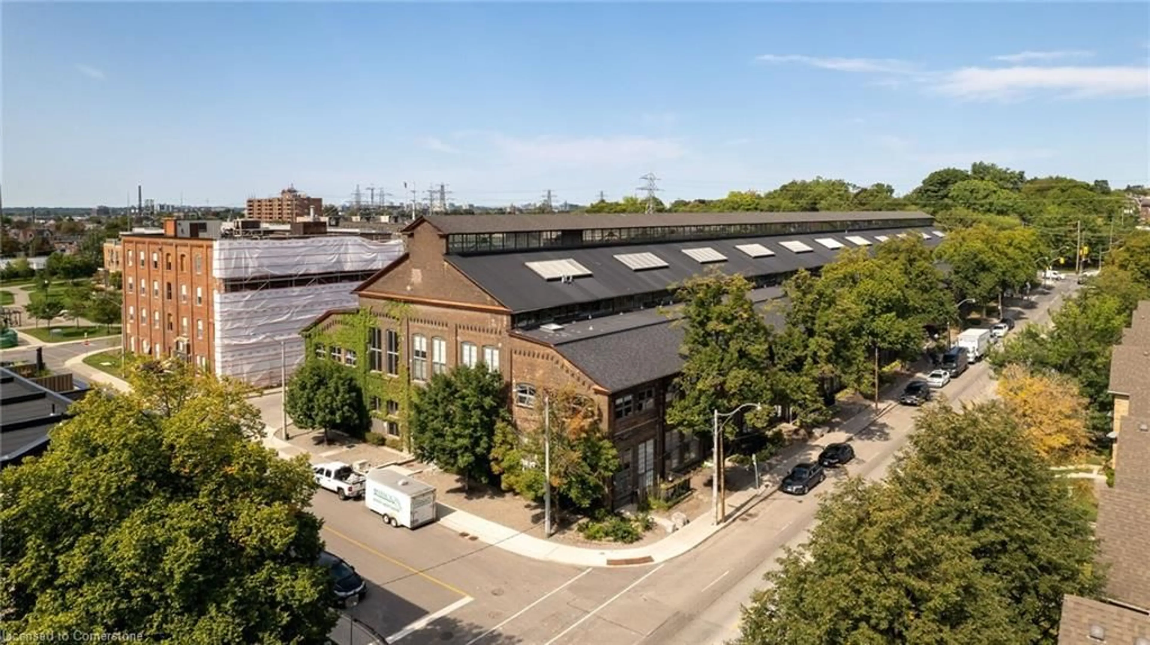 A pic from outside/outdoor area/front of a property/back of a property/a pic from drone, building for 1100 Lansdowne Ave #346, Toronto Ontario M6H 4K1
