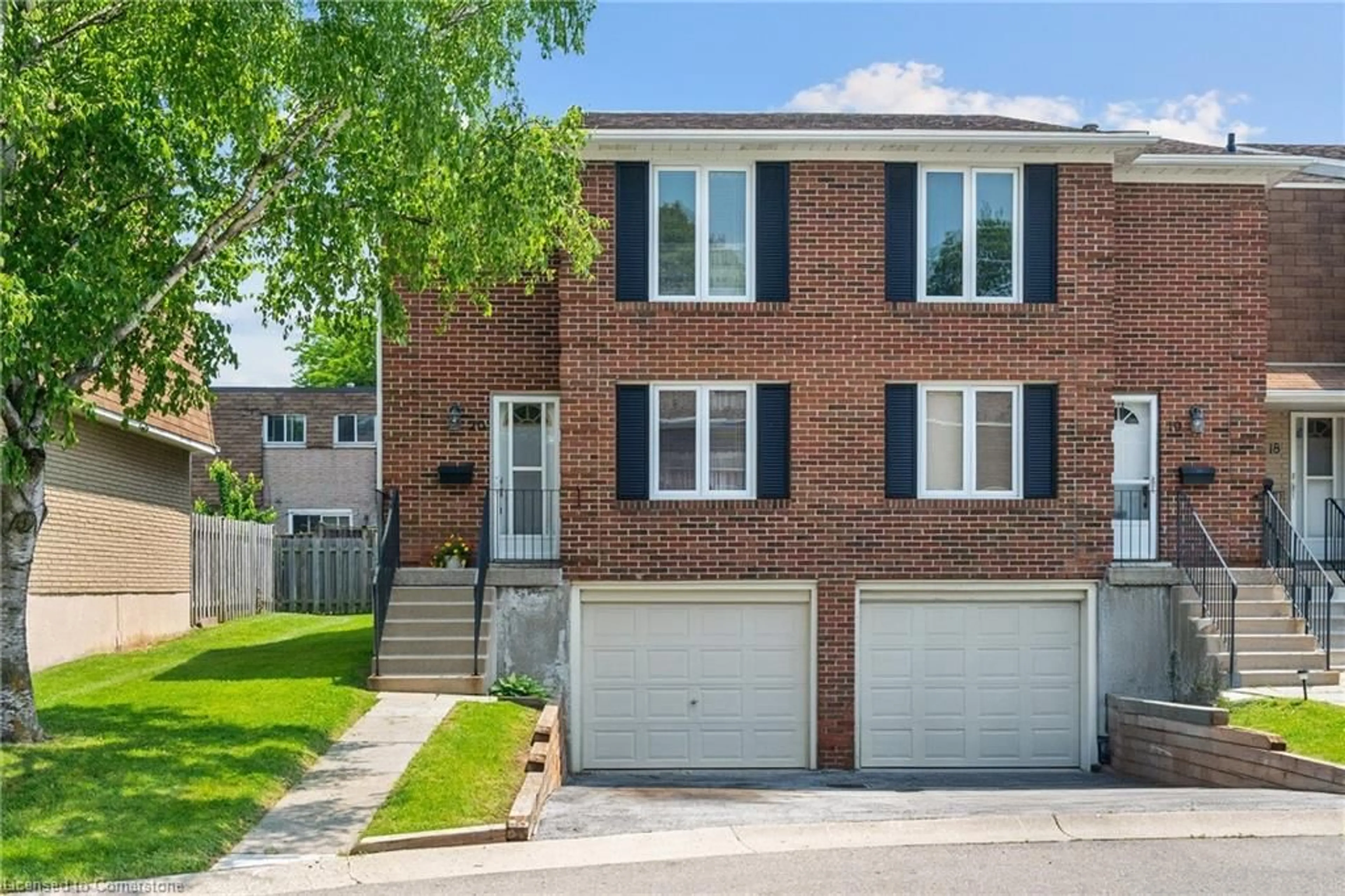 Home with brick exterior material, street for 299 Limeridge Rd #20, Hamilton Ontario L9C 2V4