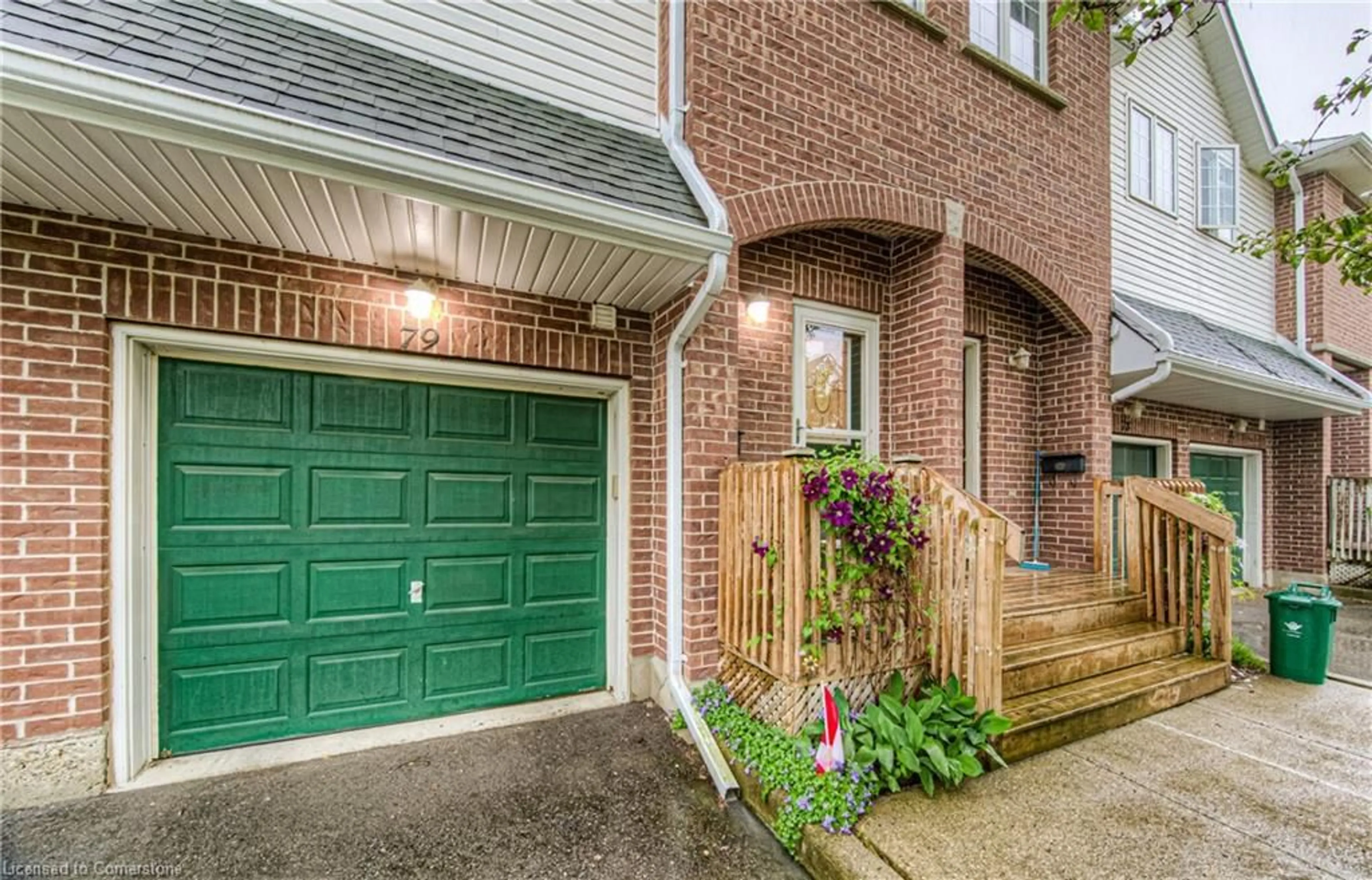 Home with brick exterior material, street for 42 Green Valley Dr #79, Kitchener Ontario N2P 2J8