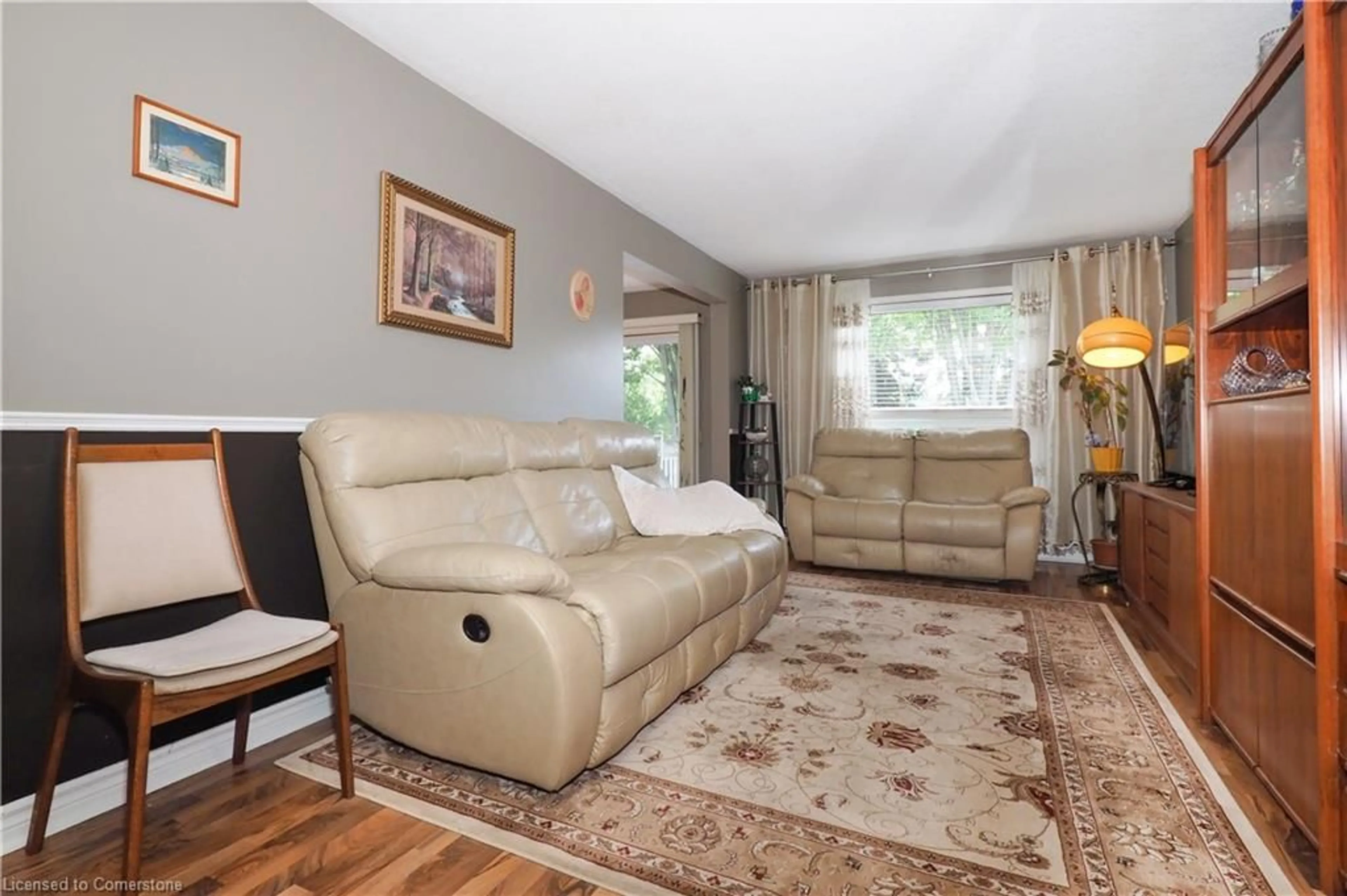 Living room with furniture, unknown for 75 Marisa St, Kitchener Ontario N2K 3V8