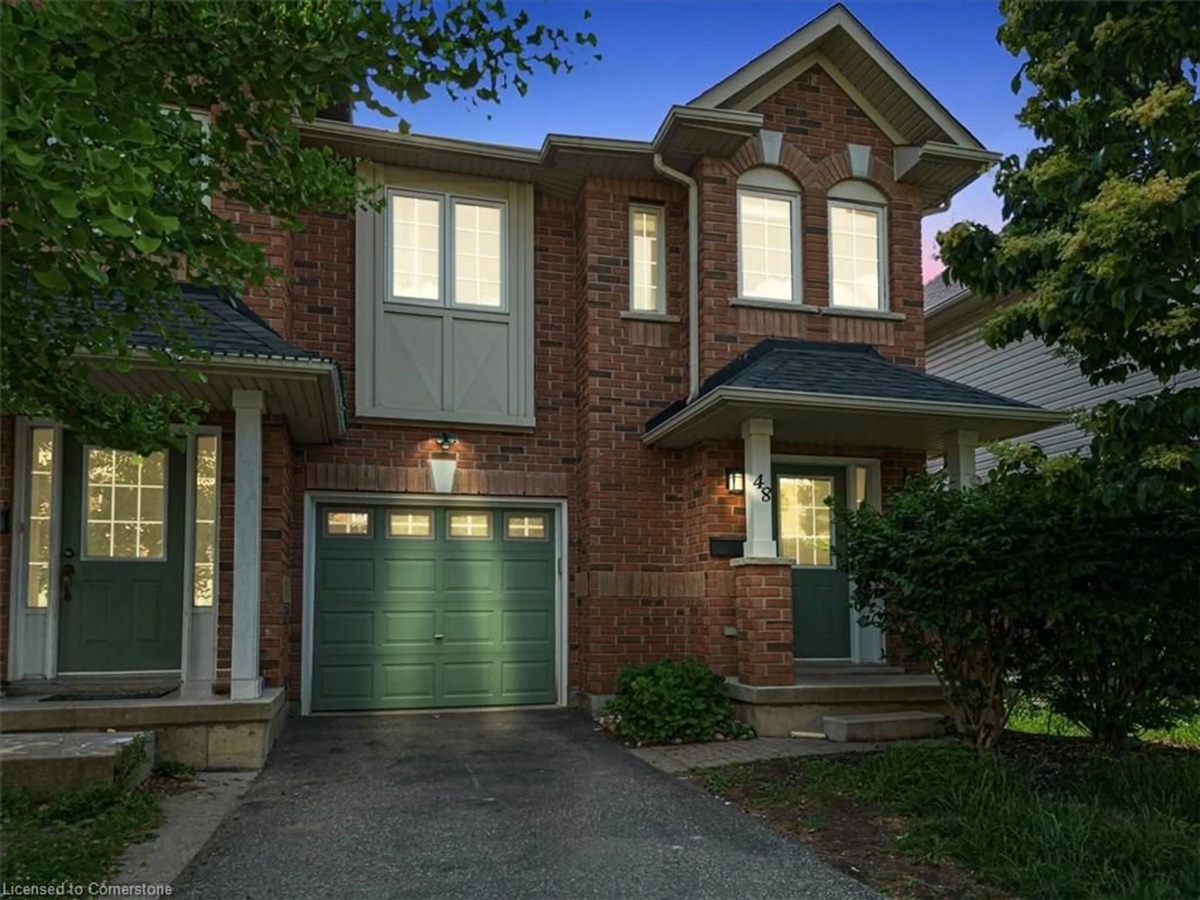 Home with brick exterior material, street for 250 Ainslie St #48, Cambridge Ontario N1R 8P8