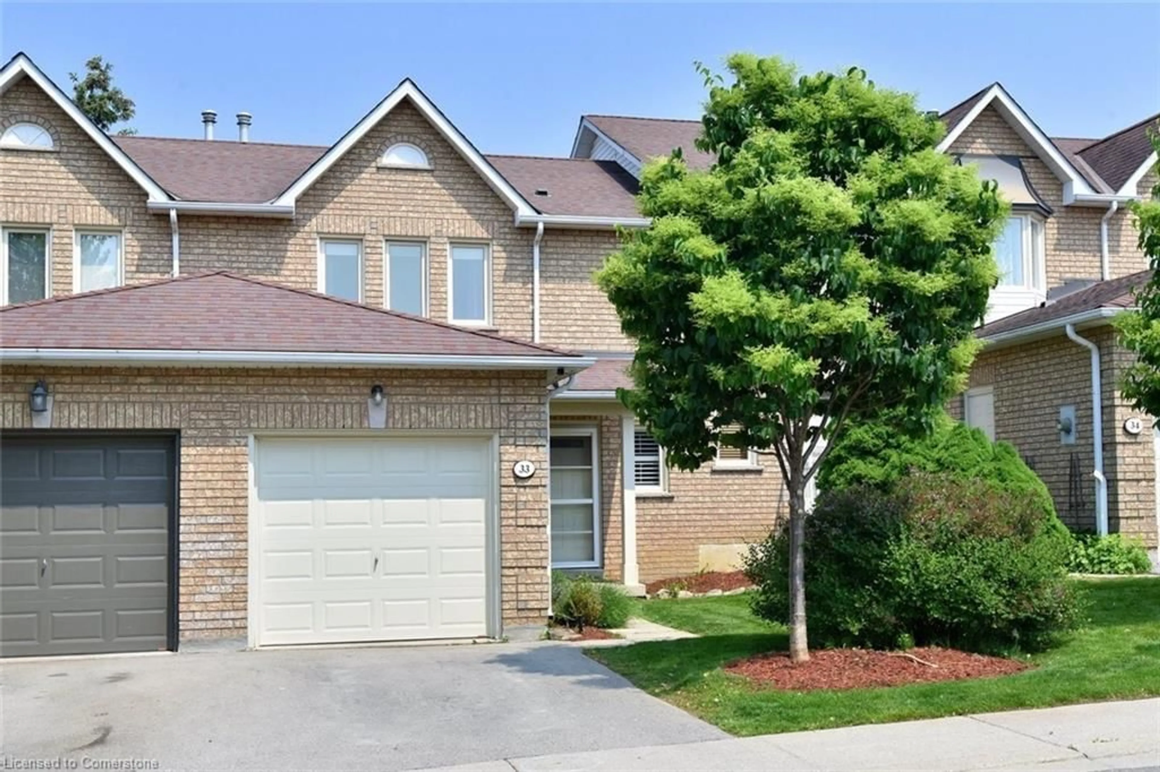 Home with brick exterior material, street for 11 Pirie Dr #33, Hamilton Ontario L9H 6Z6