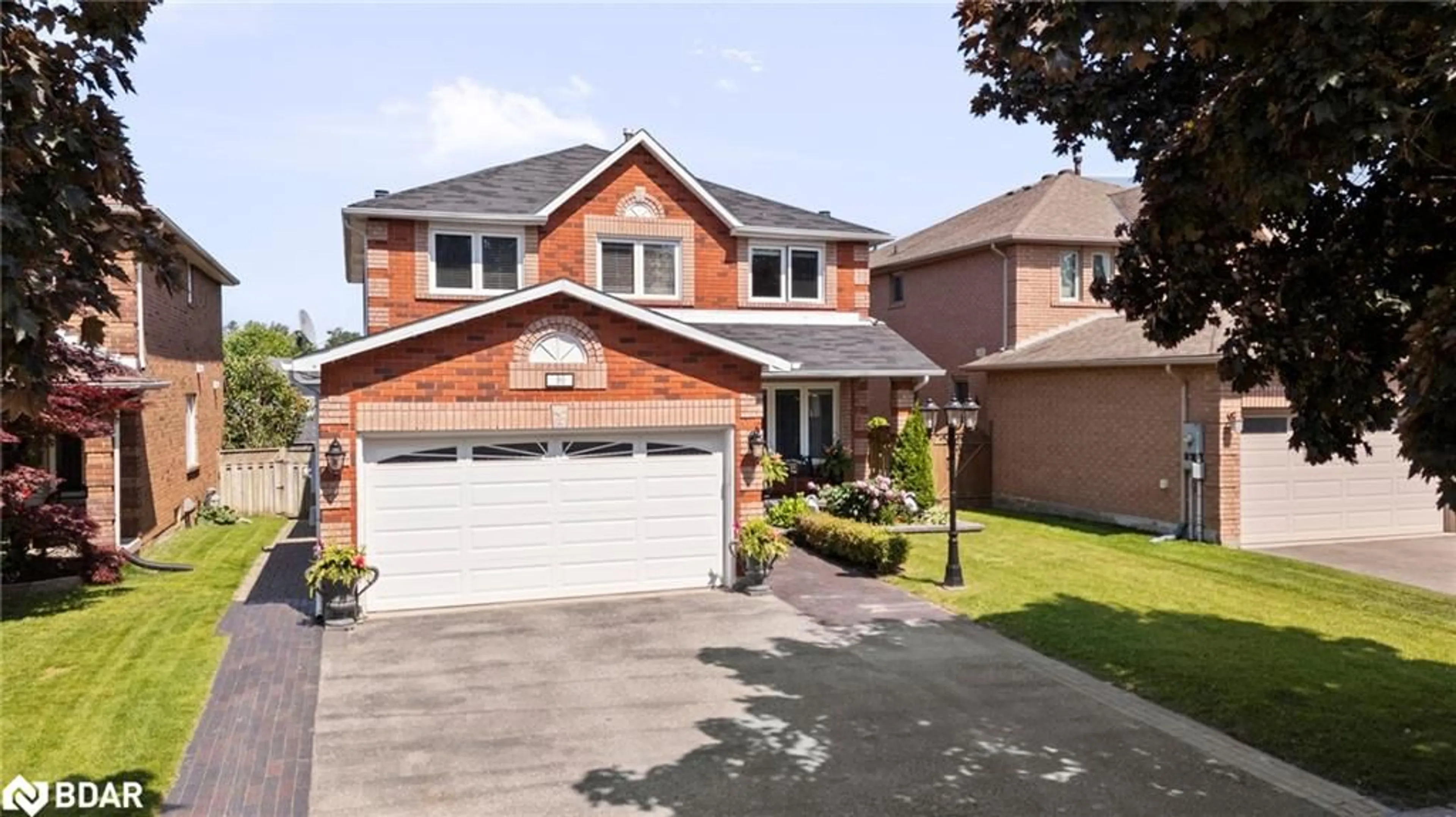 Home with brick exterior material, street for 90 Bishop Dr, Barrie Ontario L4N 7P4