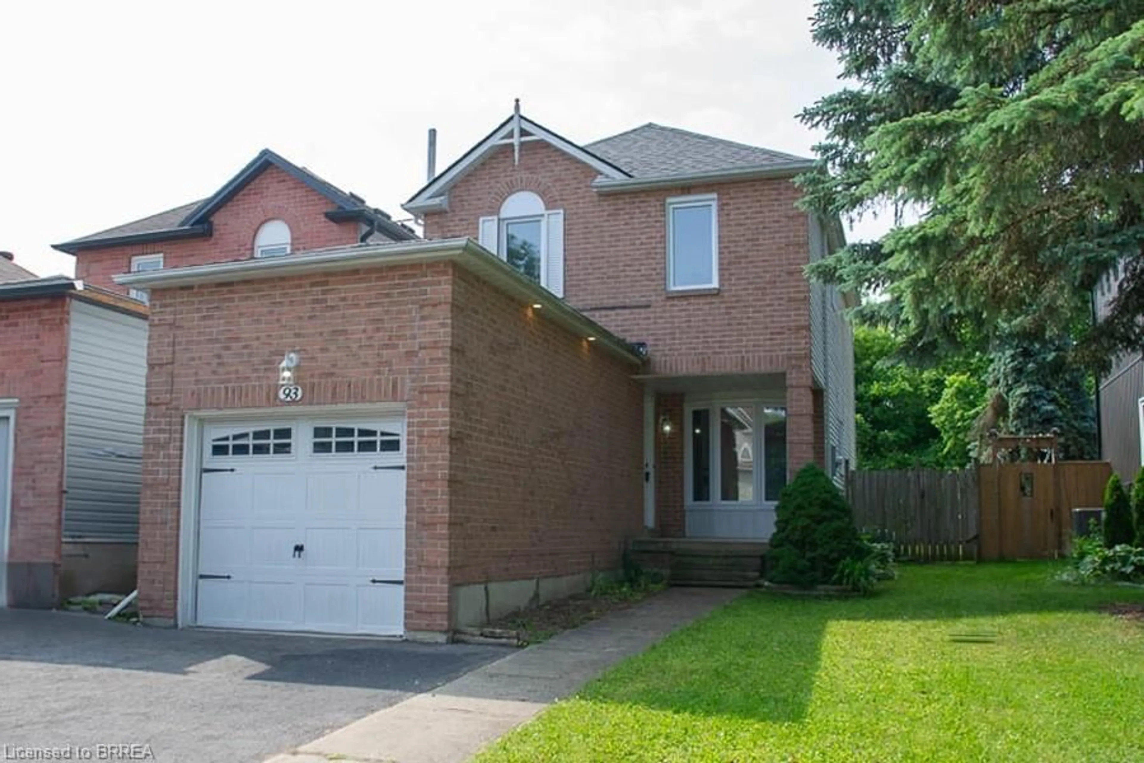 Home with brick exterior material, street for 93 D'aubigny Rd, Brantford Ontario N3T 6J3