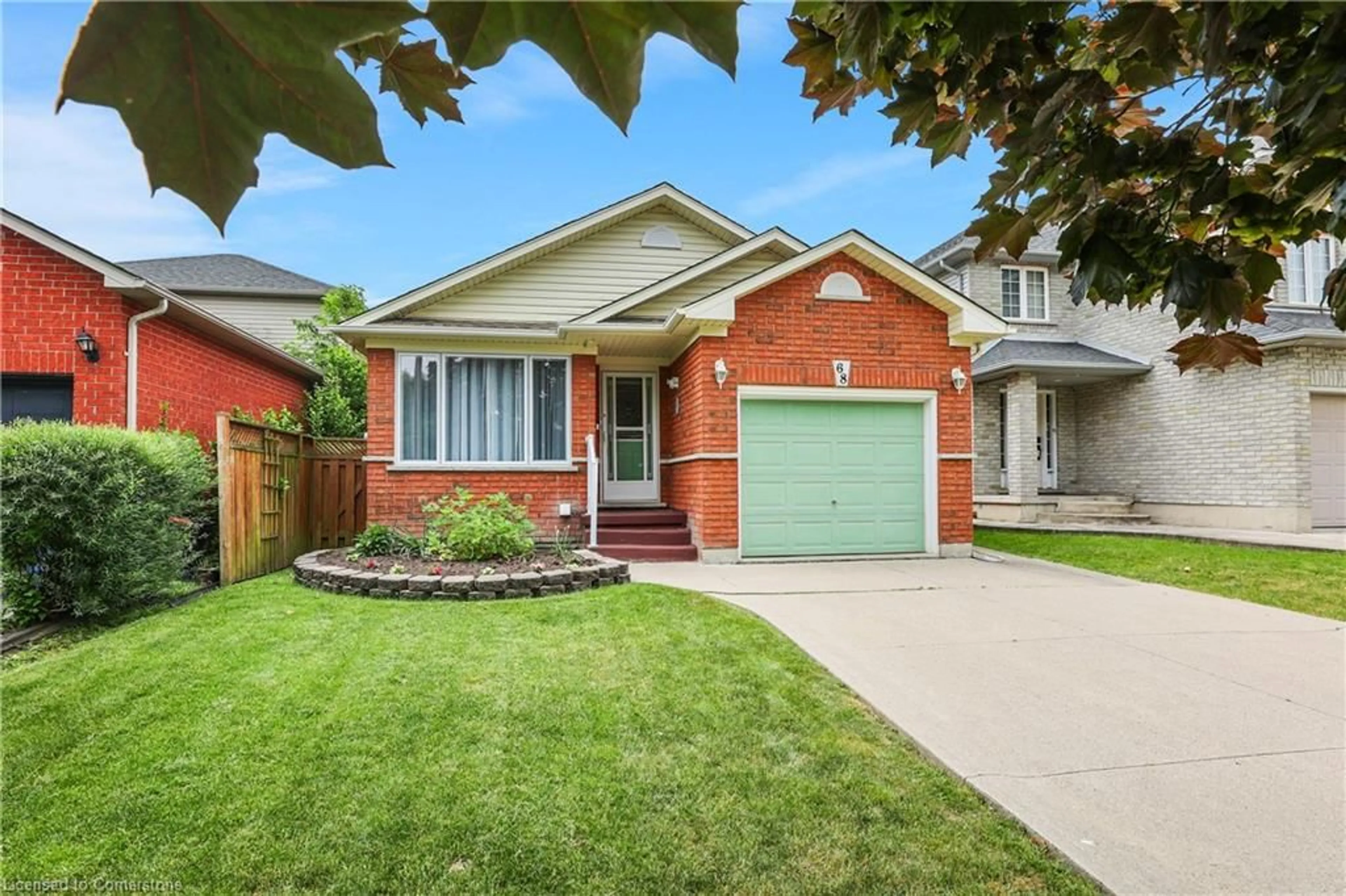 Home with brick exterior material, street for 68 Hillcroft Dr, Stoney Creek Ontario L8J 3W9