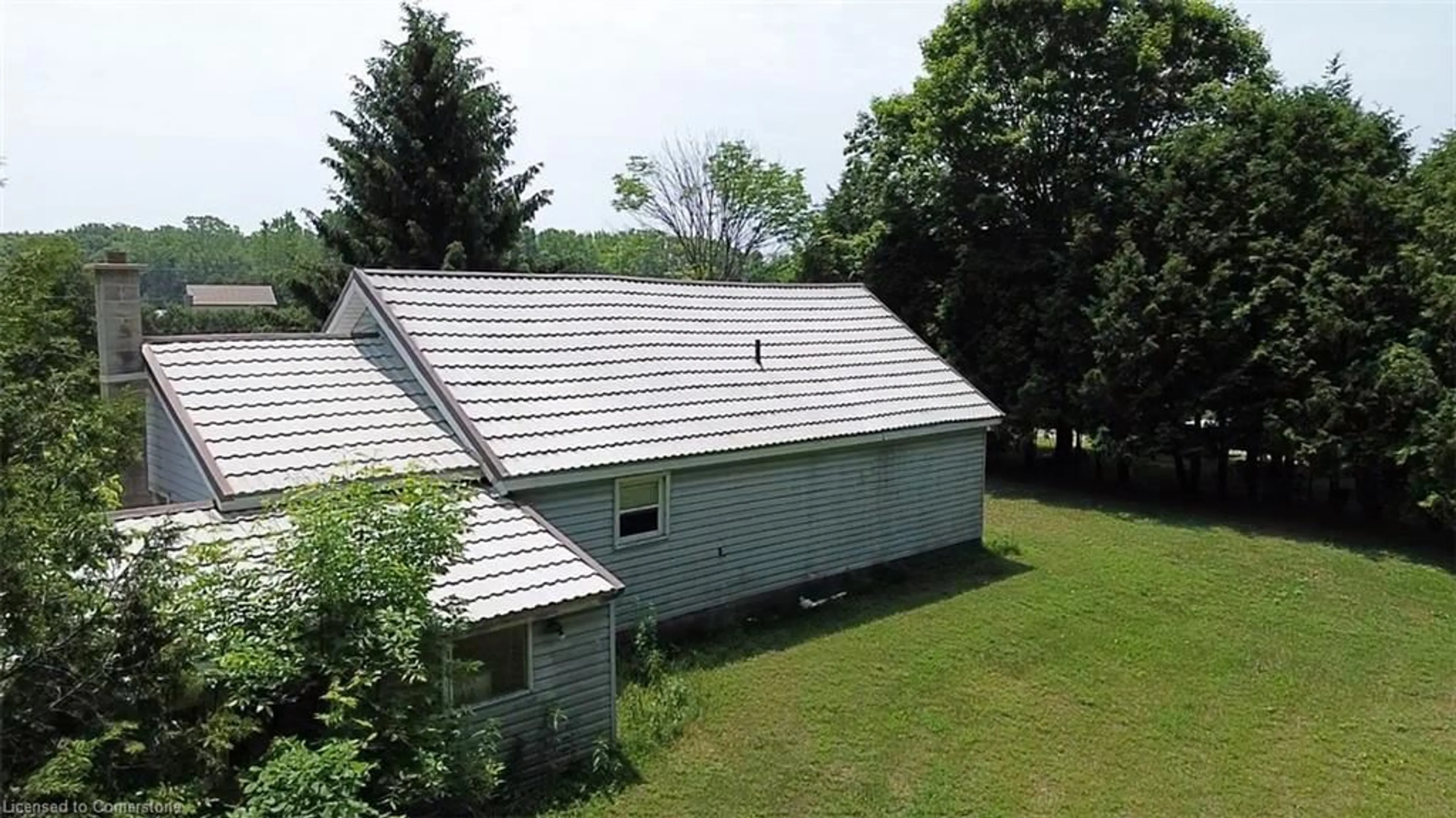 A pic from outside/outdoor area/front of a property/back of a property/a pic from drone, building for 141 Charlotteville Rd 2 Rd, St. Williams Ontario N0E 1P0