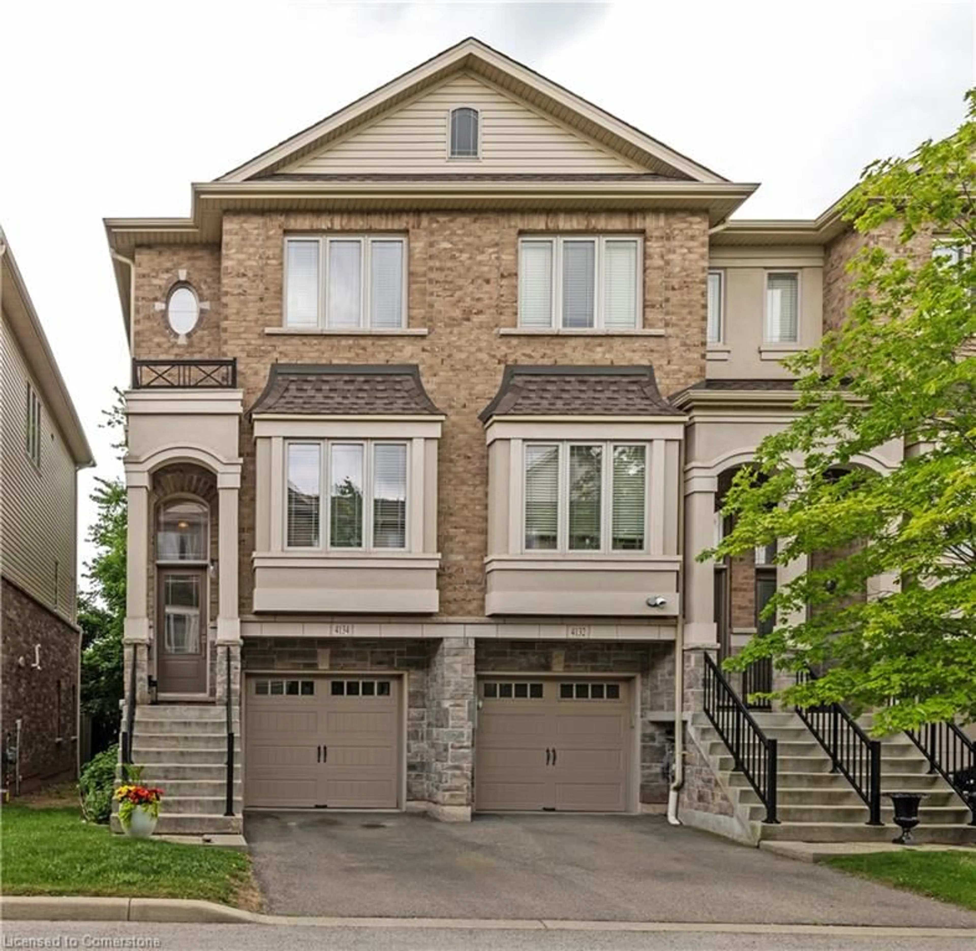 Home with brick exterior material, street for 4134 Galileo Common, Burlington Ontario L7L 0G7