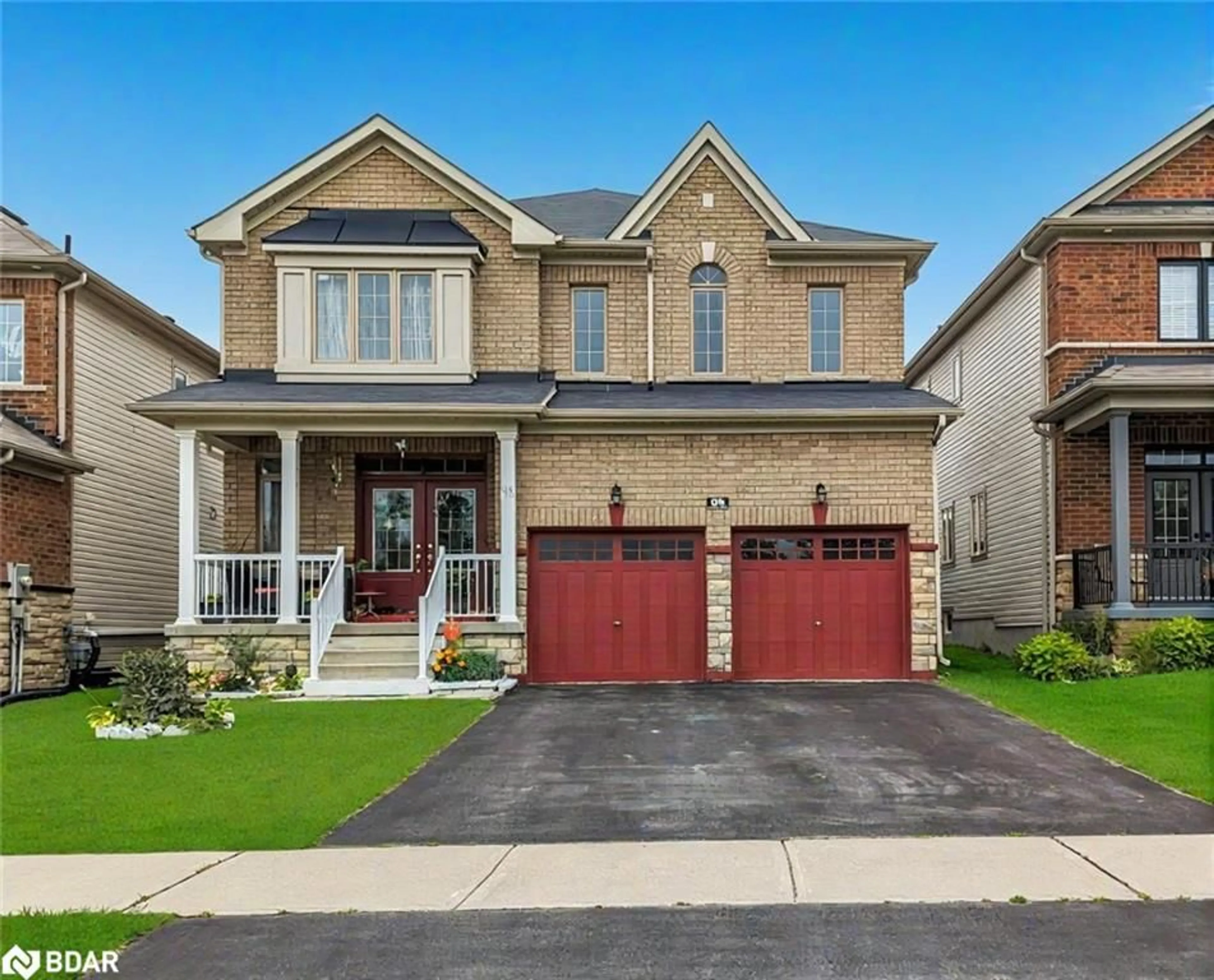 Home with brick exterior material, street for 98 Gold Park Gate, Angus Ontario L3W 0B6