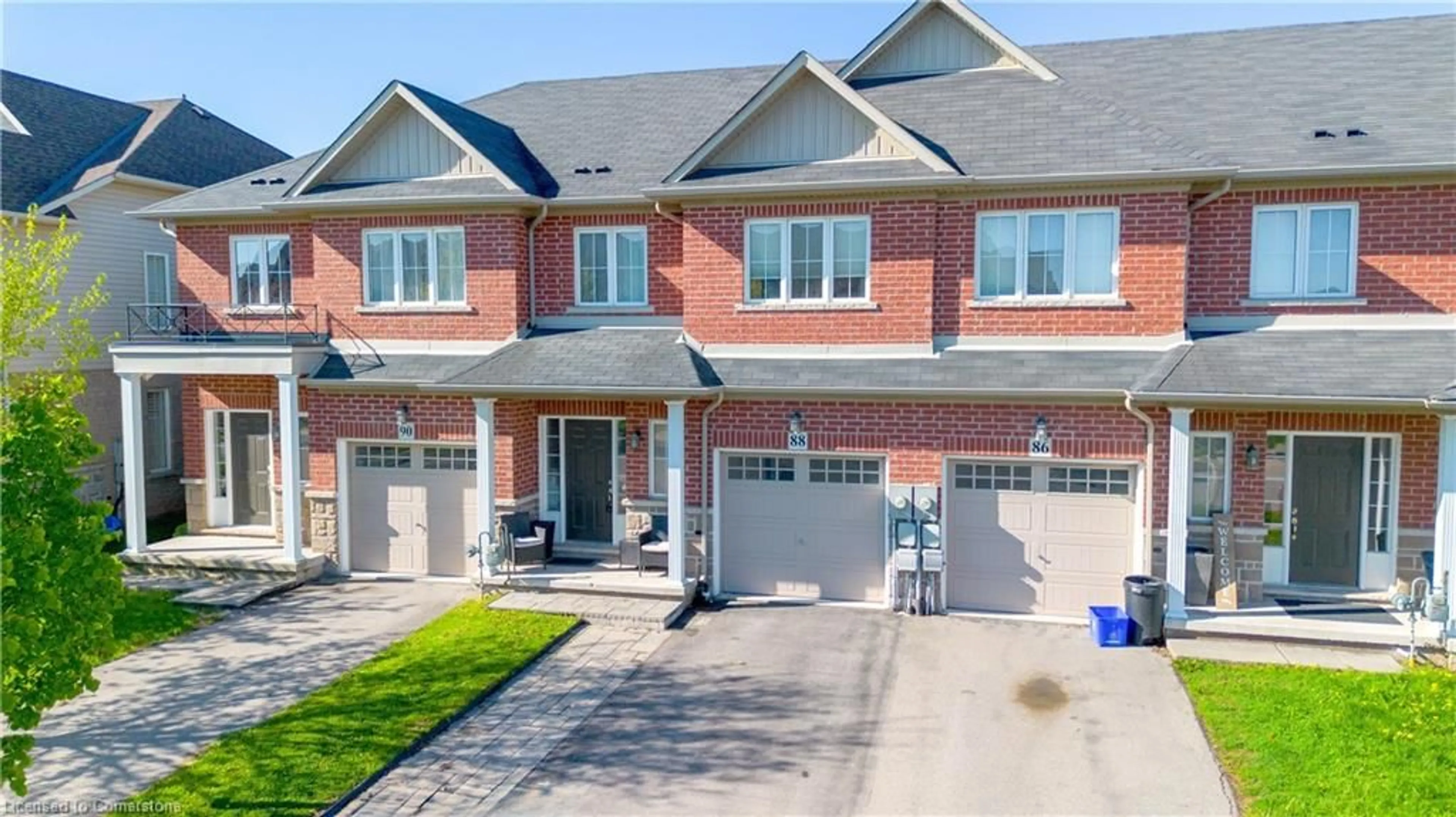 Home with brick exterior material, street for 88 Palacebeach Trail, Stoney Creek Ontario L8E 0B8