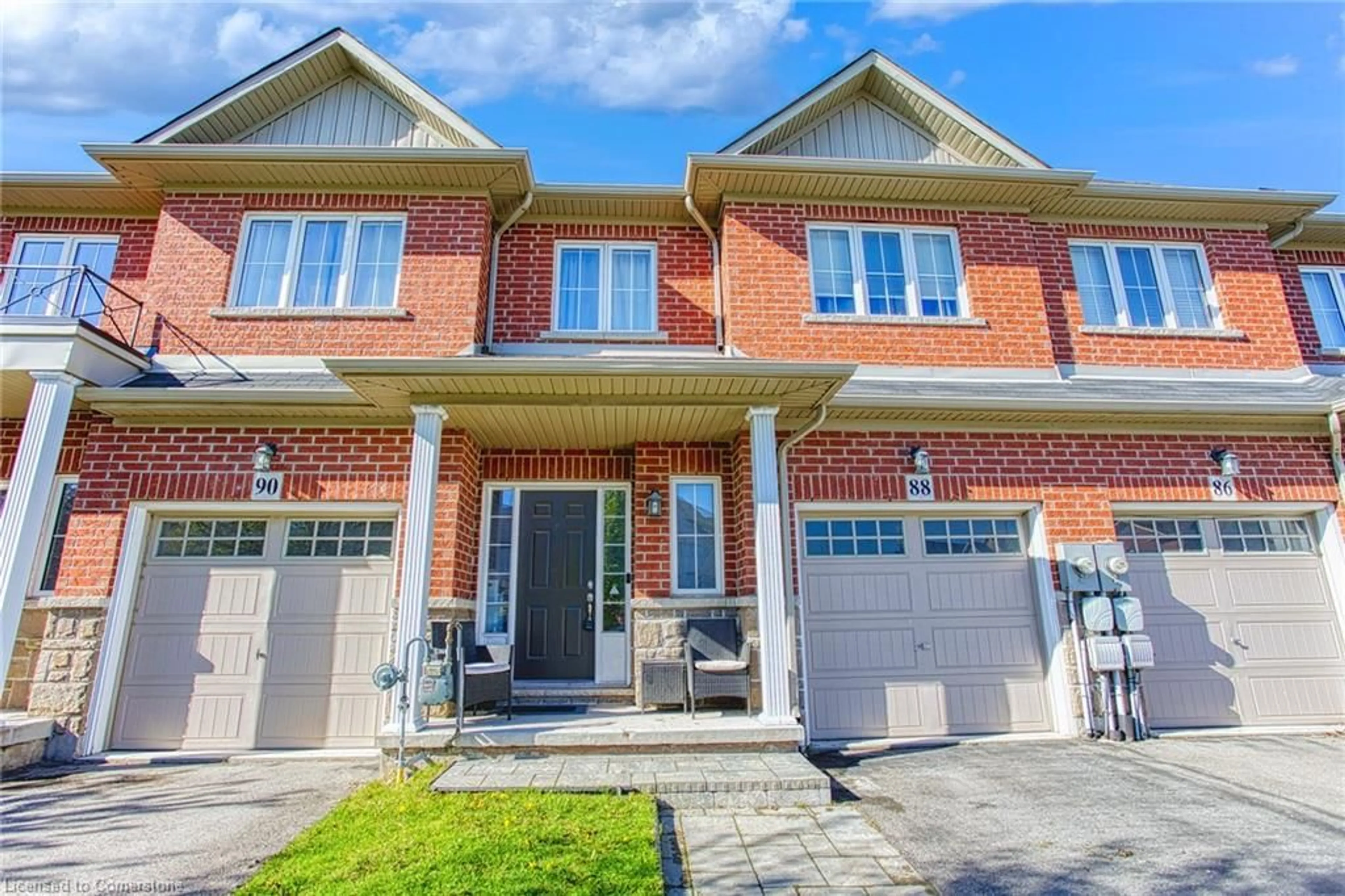Home with brick exterior material, street for 88 Palacebeach Trail, Stoney Creek Ontario L8E 0B8