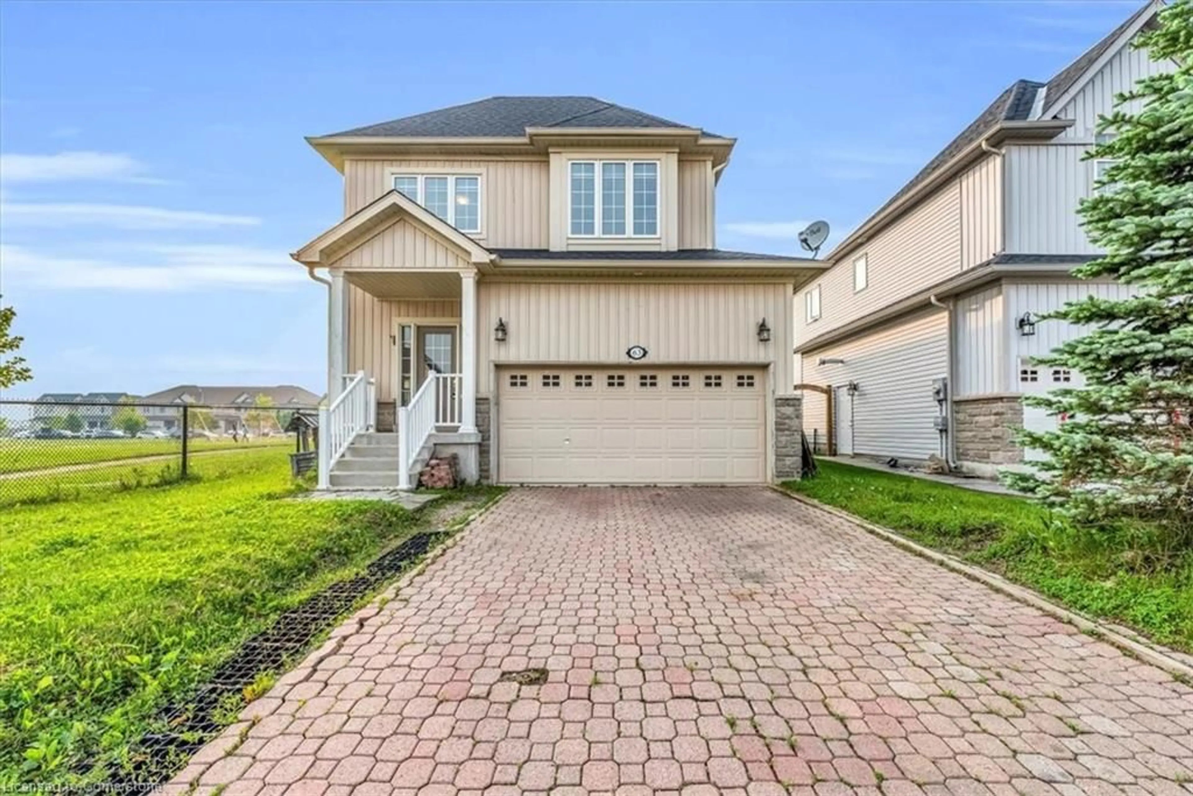 Home with vinyl exterior material, street for 63 Ryan St, Fergus Ontario N1M 0C9