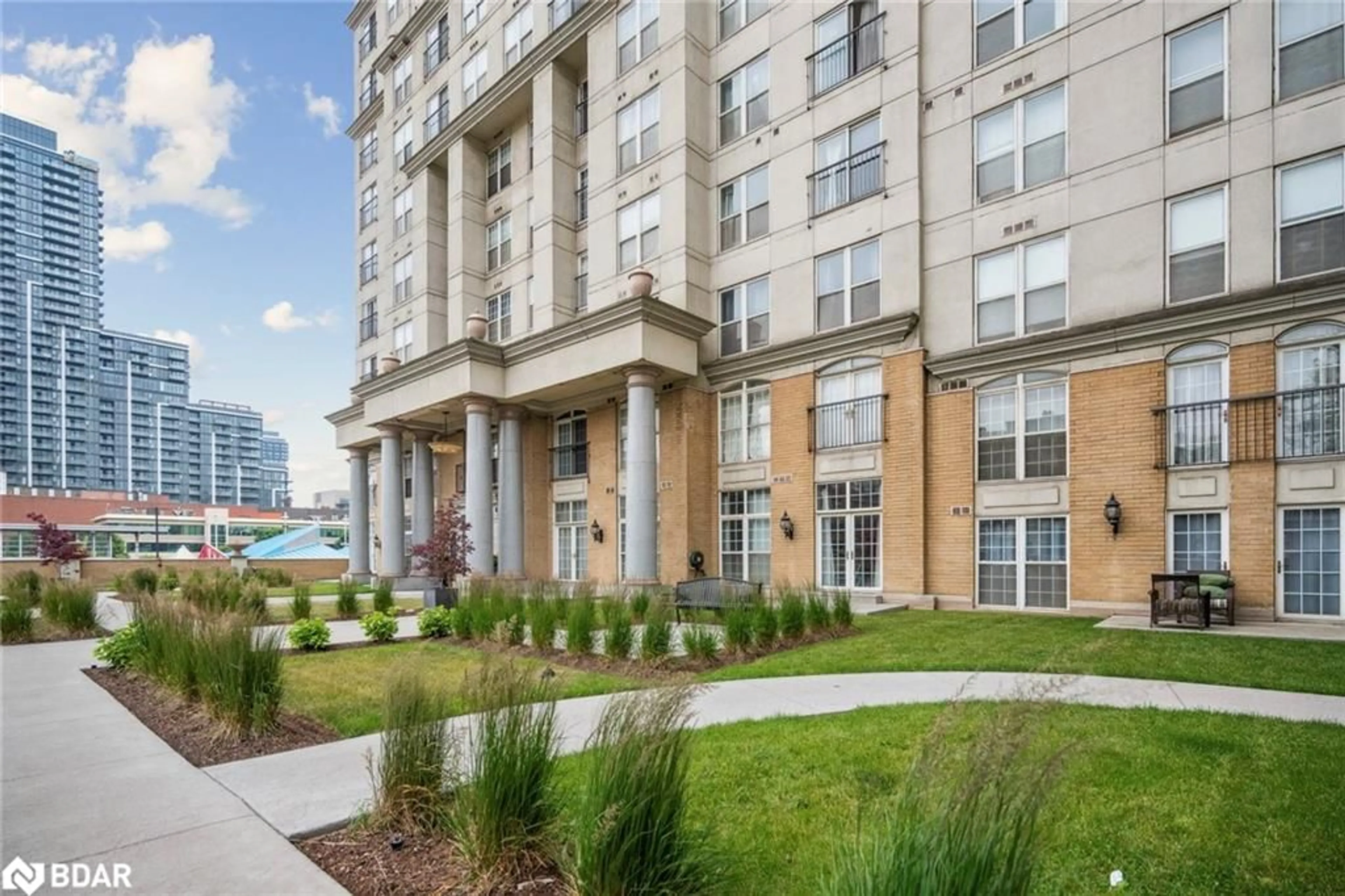 Patio, street for 135 James St #414, Hamilton Ontario L8P 2Z6