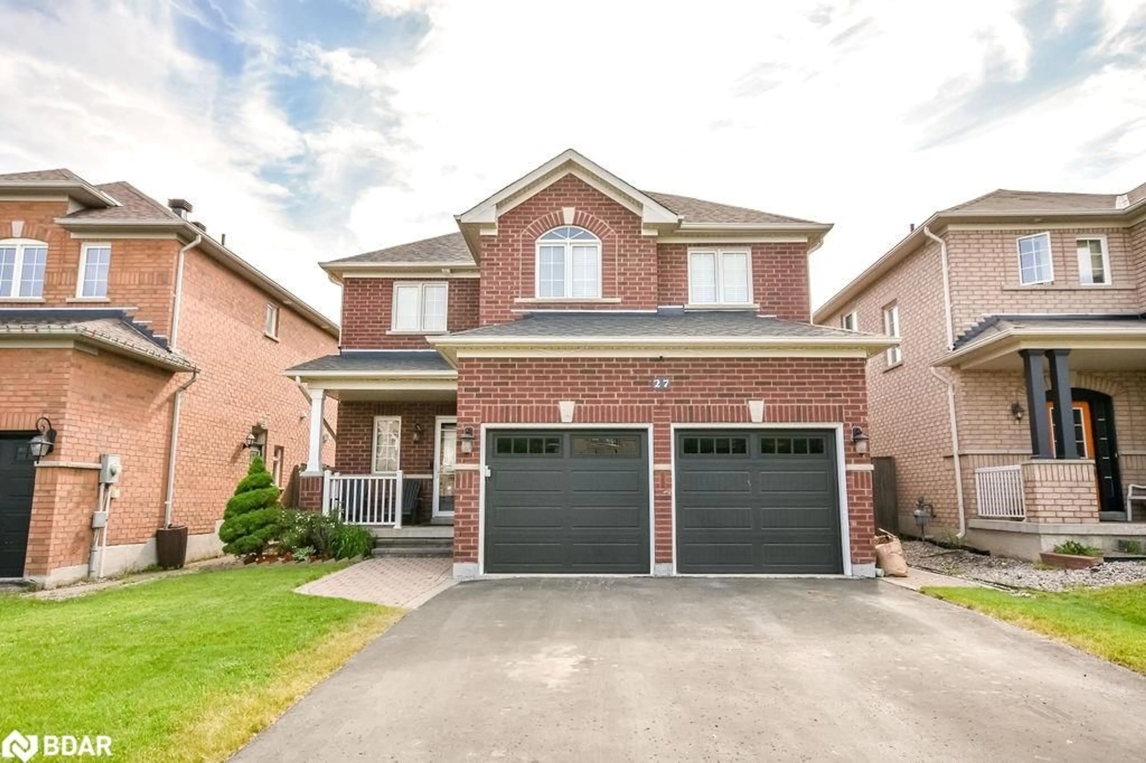 Home with brick exterior material, street for 27 Orleans Ave, Barrie Ontario L4M 0B6
