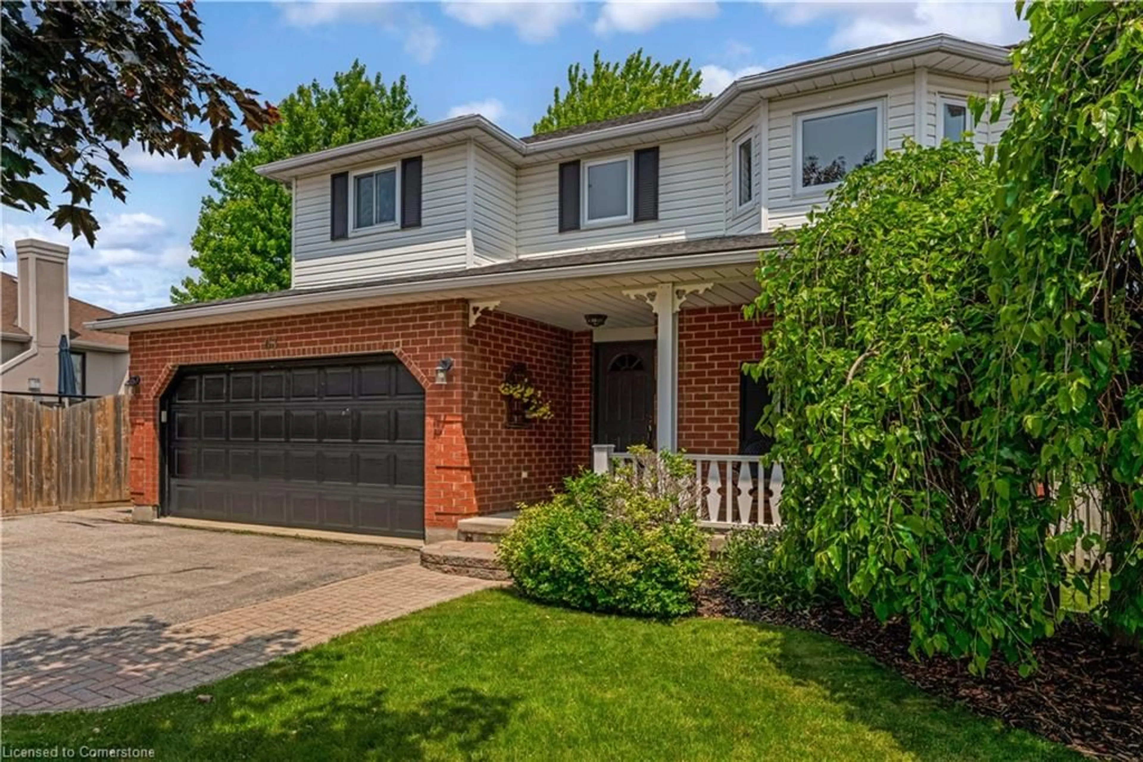 Home with brick exterior material, street for 63 Flaherty Dr, Guelph Ontario N1H 8K6