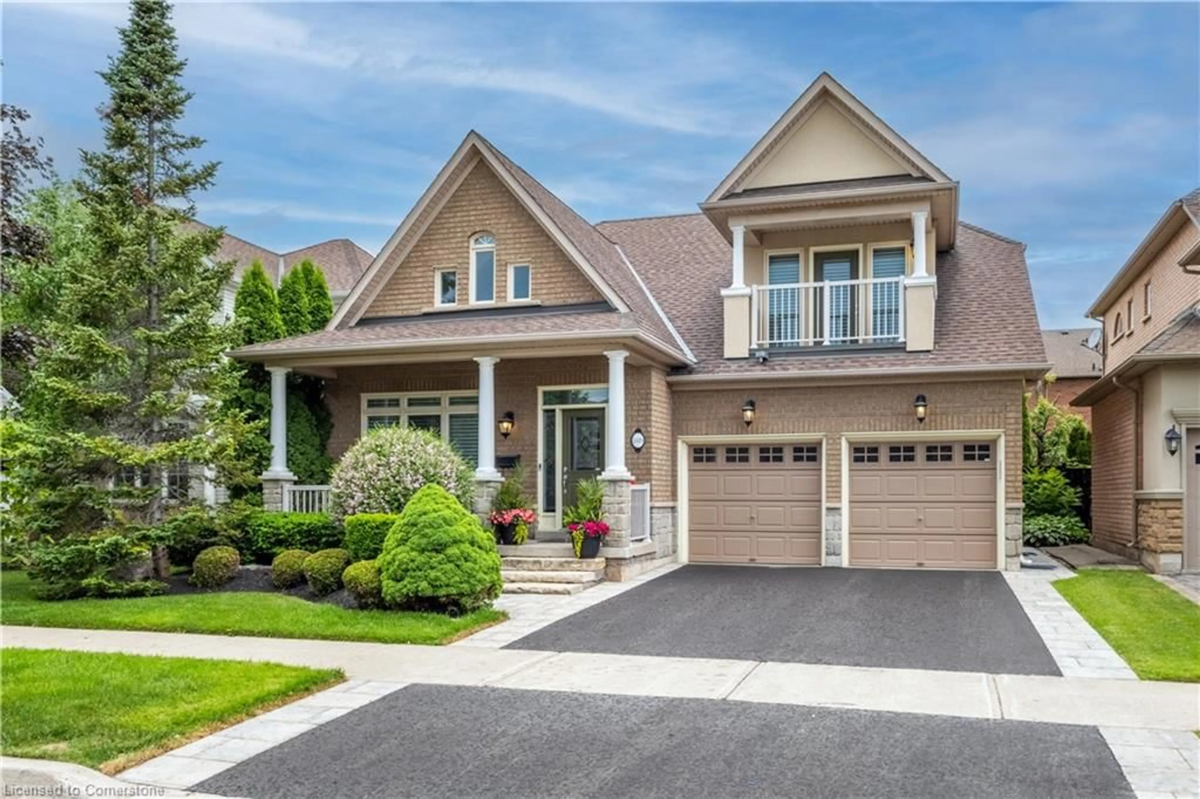 Home with brick exterior material, street for 3329 Springflower Way, Oakville Ontario L6L 6V1